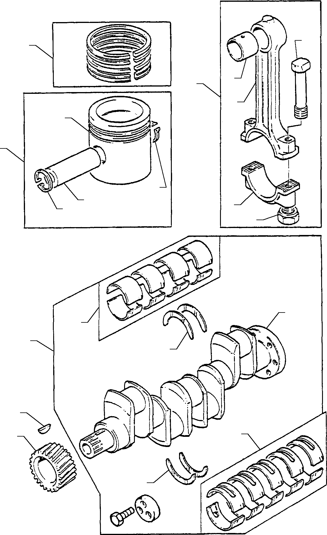 Part 26. CRANKSHAFT, PISTONS AND CONNECTING ROD (ASPIRATED ENGINE) [0231]