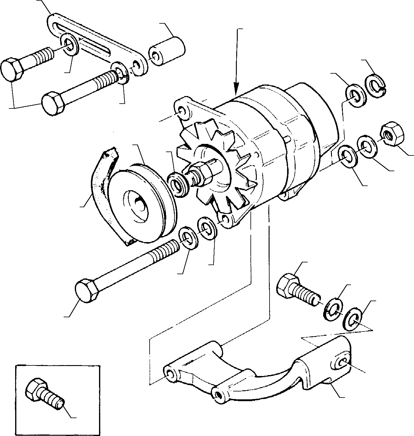 Part 51. ALTERNATOR AND MOUNTINGS (TURBO ENGINE) [0602]