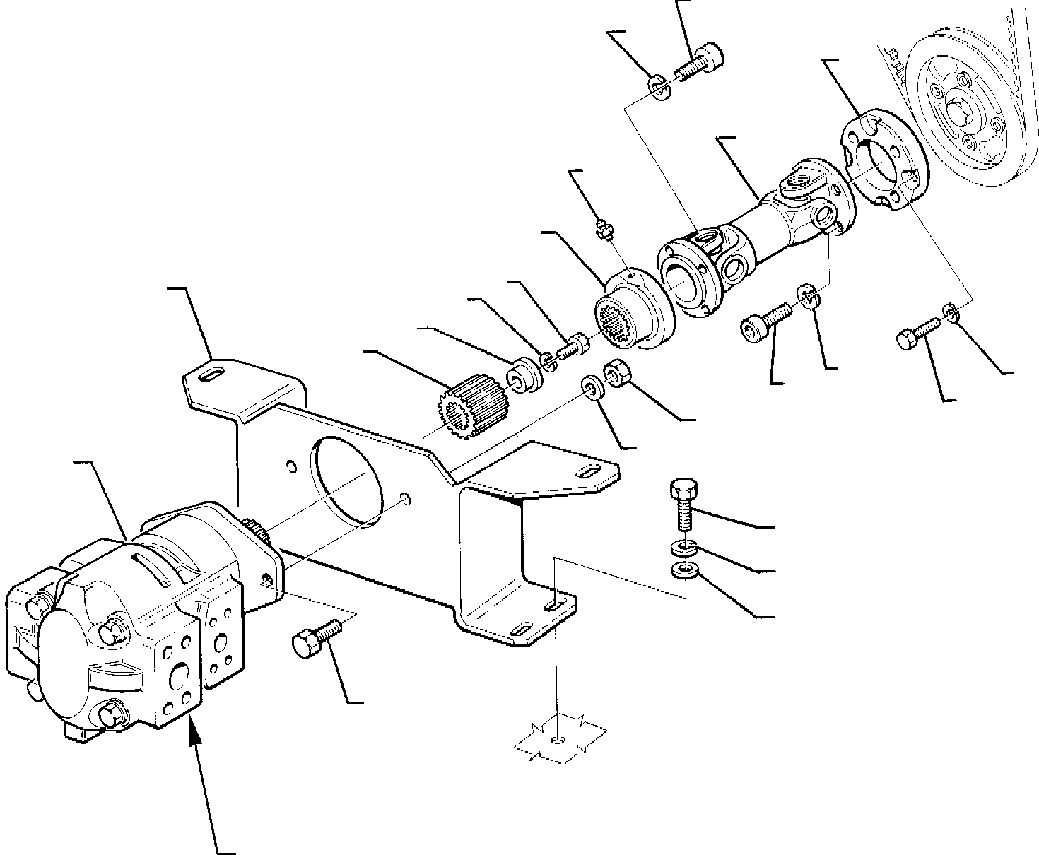 Part 4. FRONT POWER TAKE OFF (HAMWORTHY PUMP) [1011]