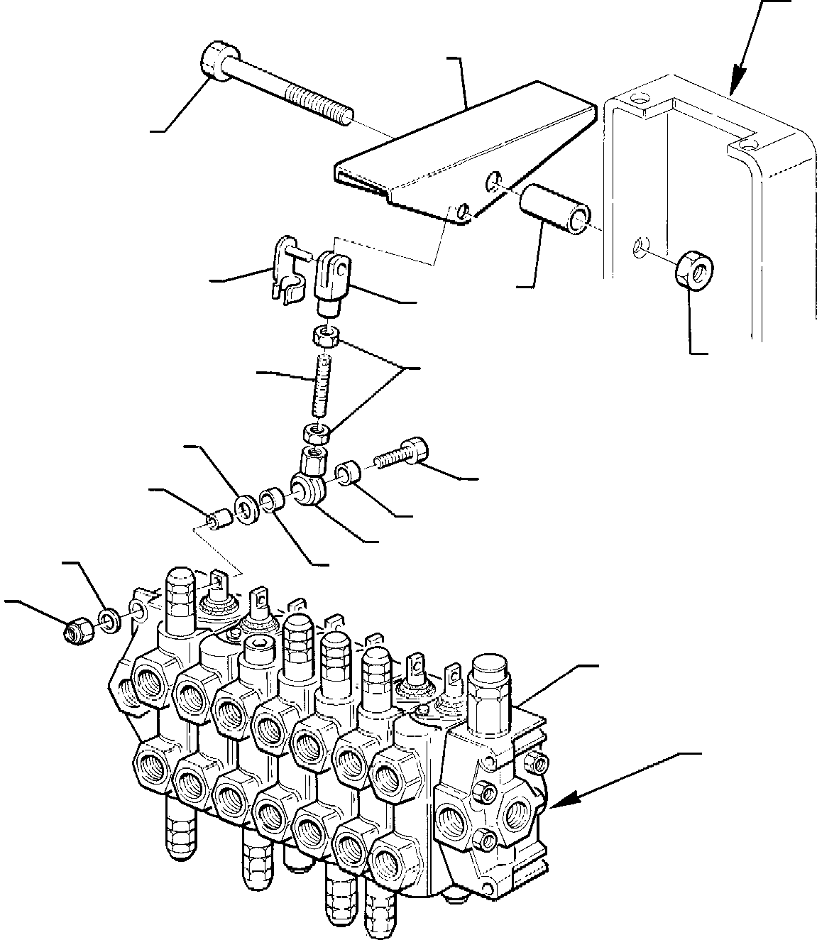 Part 8. BACKHOE CONTROL PEDAL (FOR SIDE DIGGING BOOM) [4500]