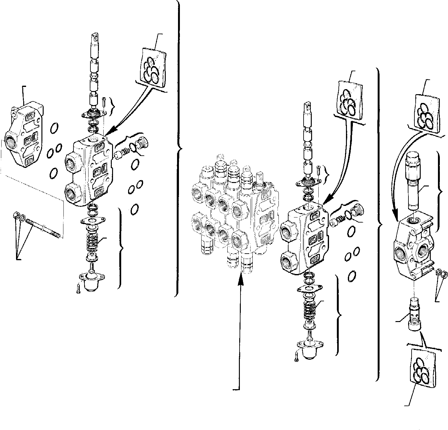 Part 5. BACKHOE CONTROL VALVE (1/3) [6210]