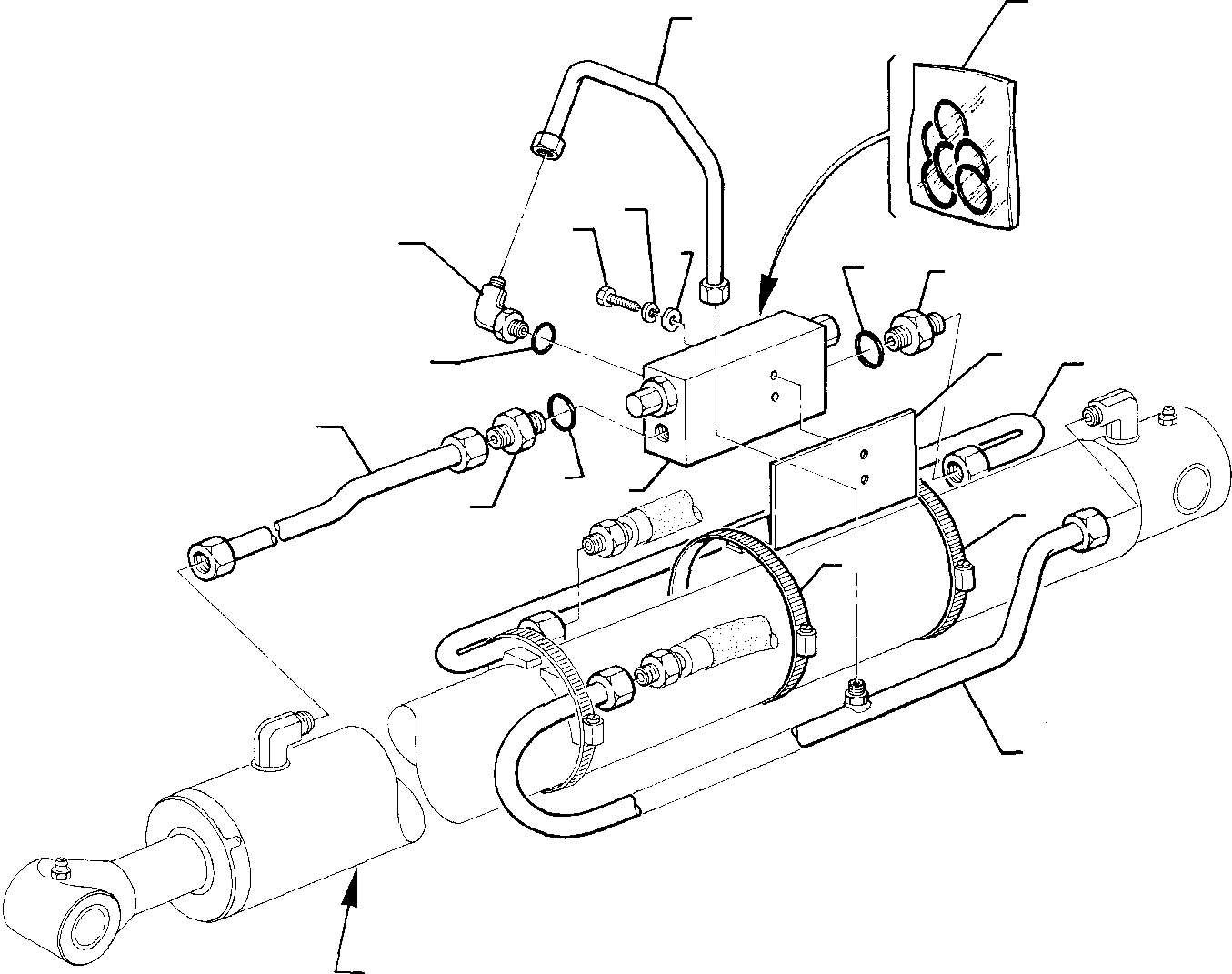 Part 29. HYDRAULIC PIPING (BOOM CYLINDER LINE) (SAFETY VALVE) [6725]