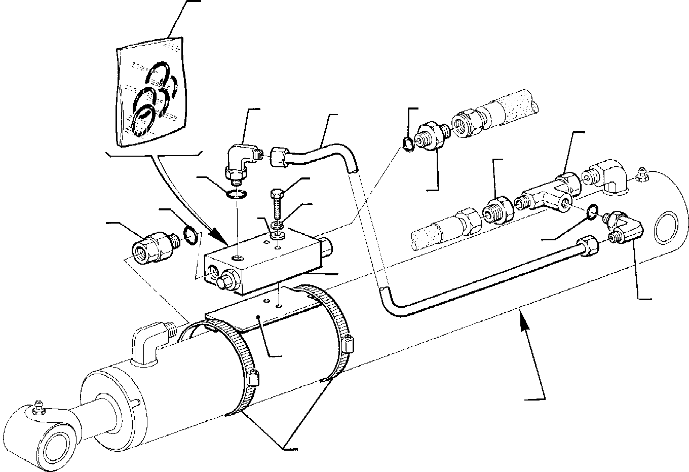 Part 31. HYDRAULIC PIPING (ARM CYLINDER LINE) (SAFETY VALVE) [6735]