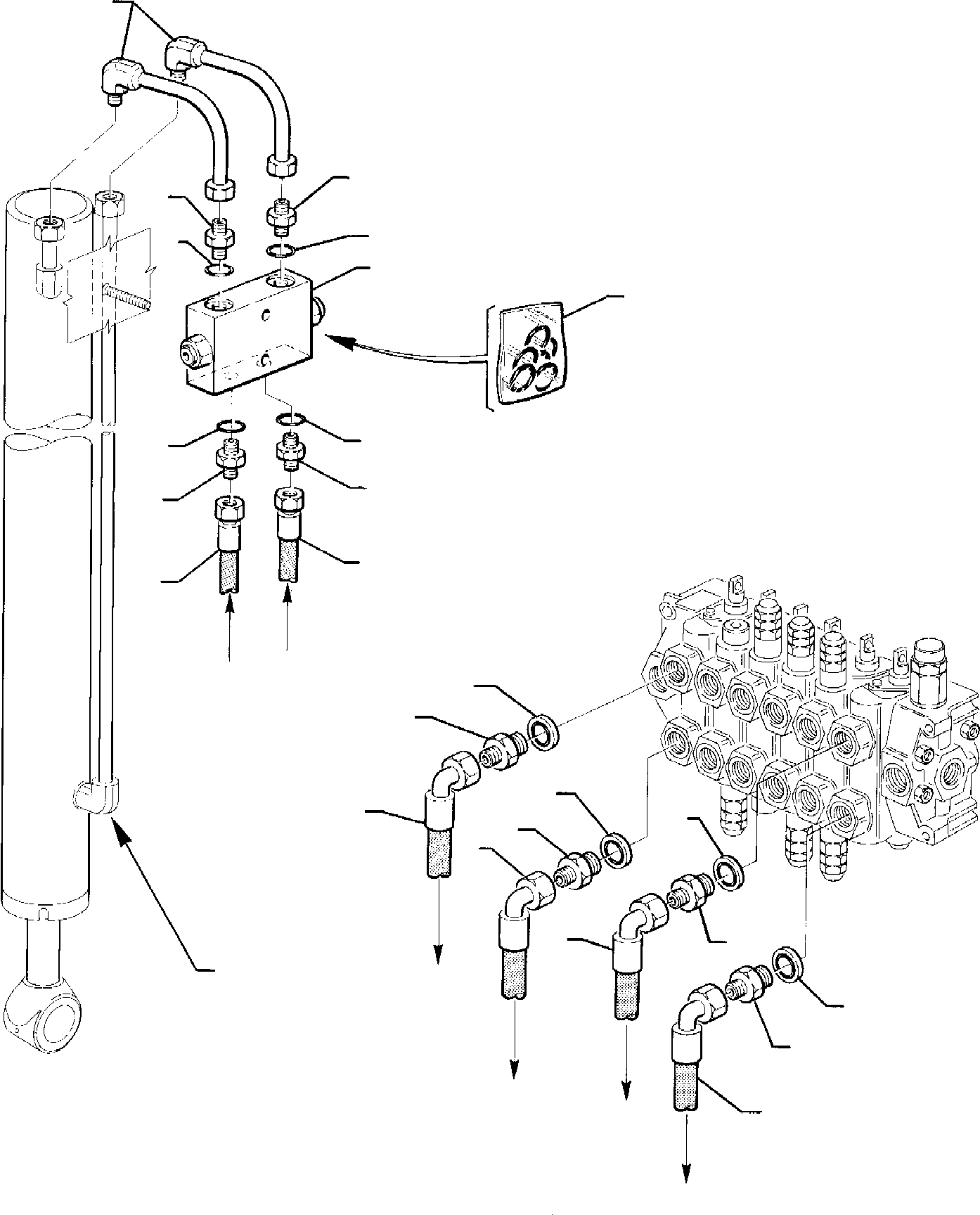 Part 36. HYDRAULIC PIPING (VERTICAL OUTRIGGER CYLINDER LINE) [6771]