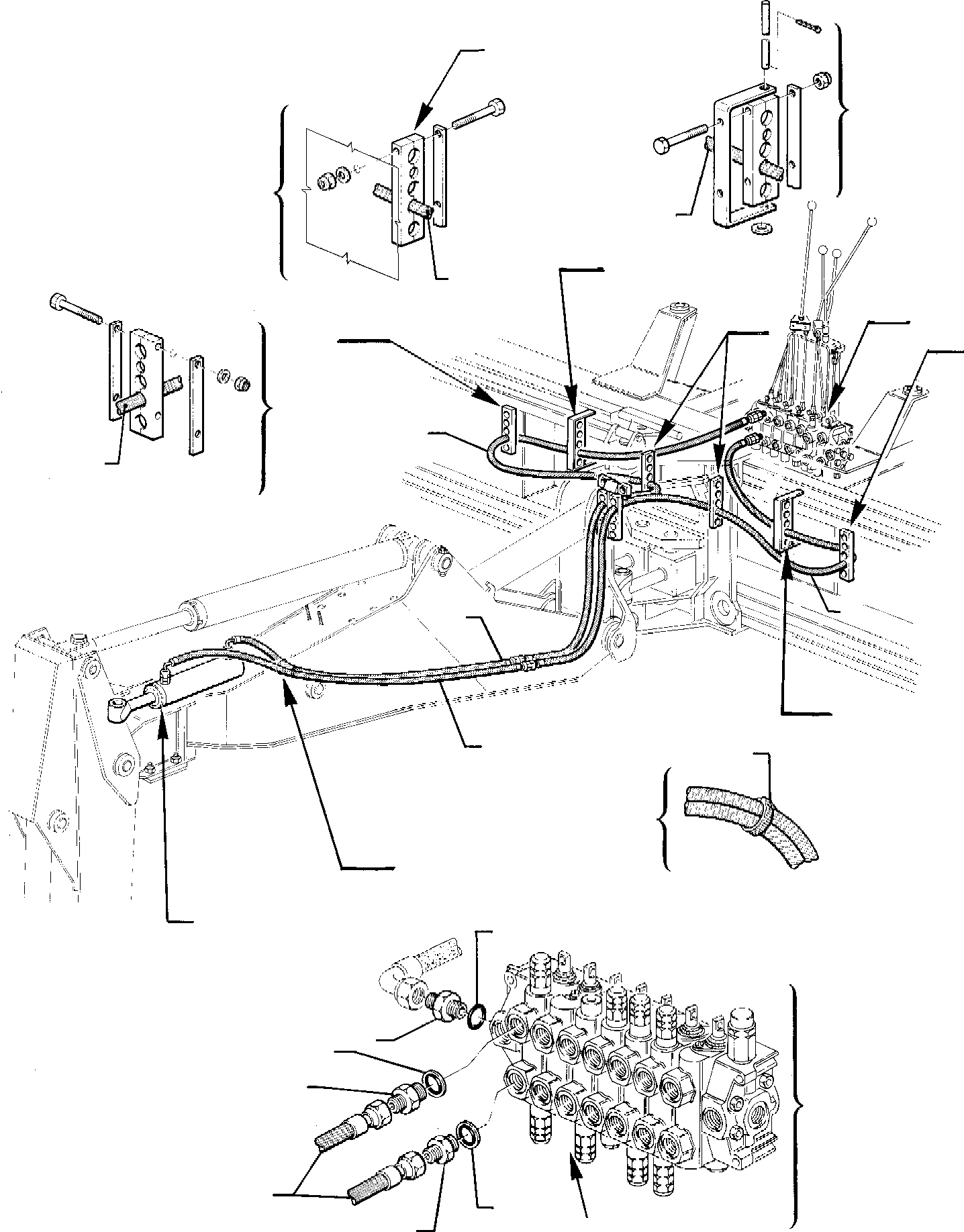 Part 37. HYDRAULIC PIPING (SIDE DIGGING BOOM CYLINDER LINE) [6780]