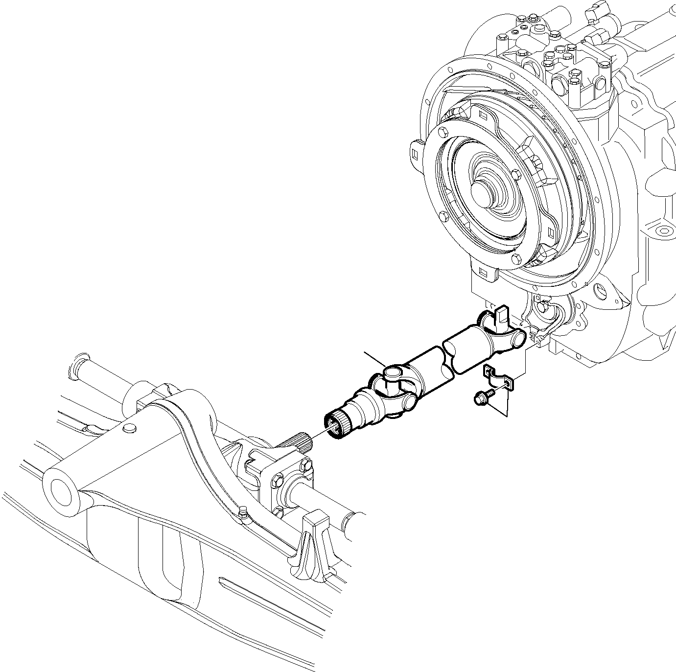 WB91R5E0 RKB67420 RONT CARDAN SHAFT