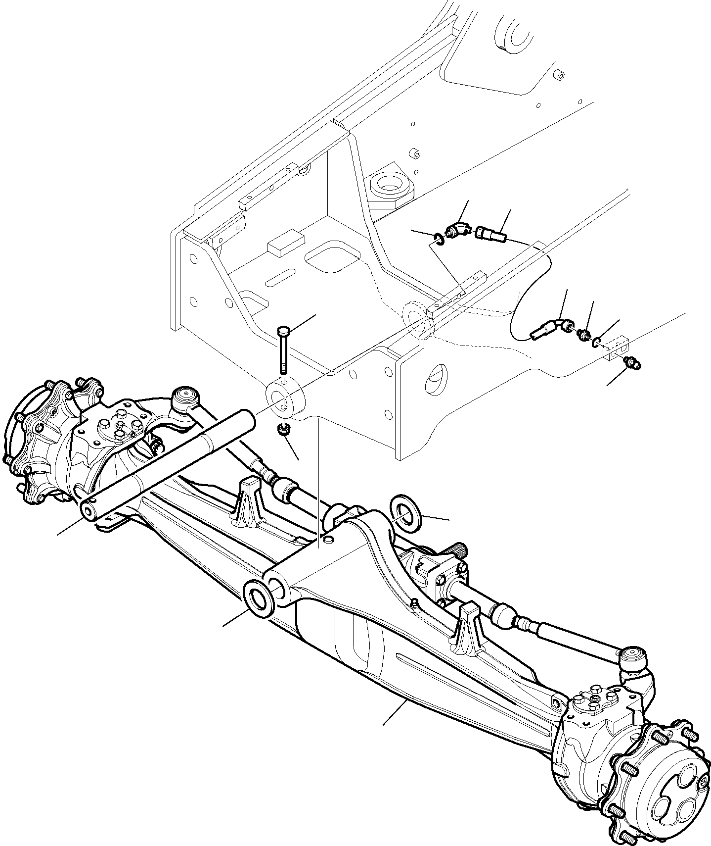 Part 3135. FRONT AXLE FIXING (4WD) [3135]