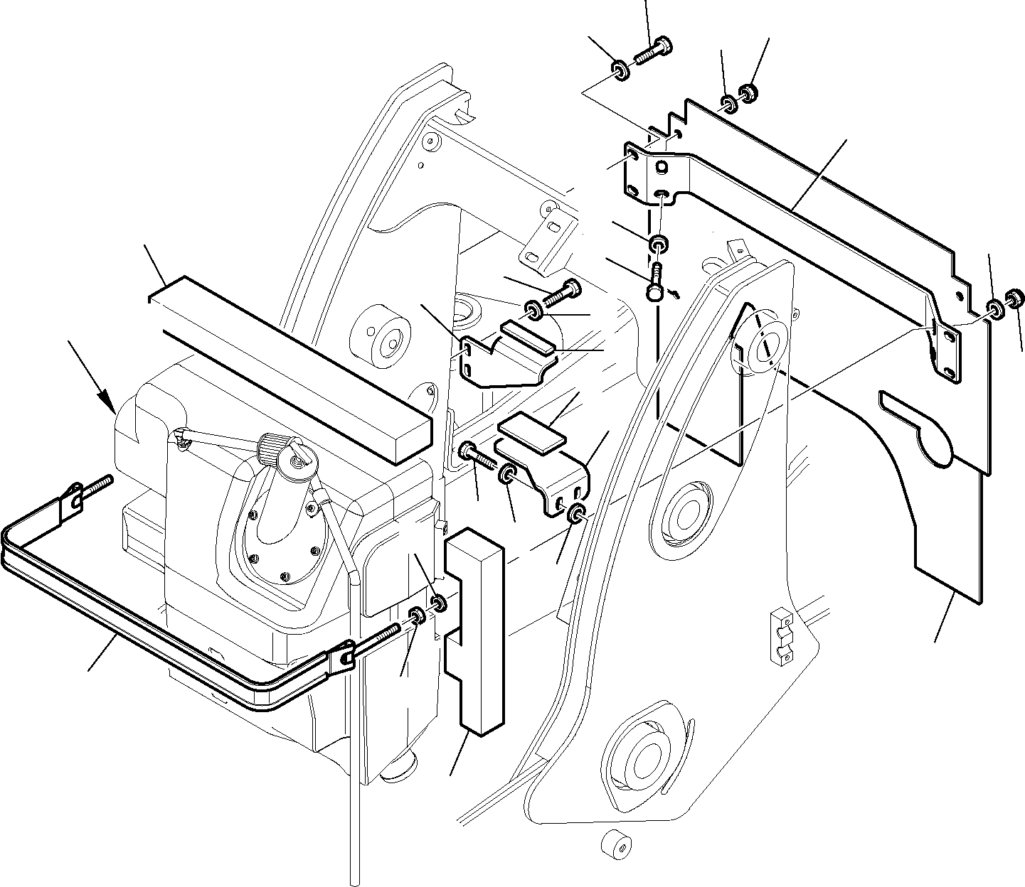 Part 6010. HYDRAULIC OIL TANK FIXING [6010]