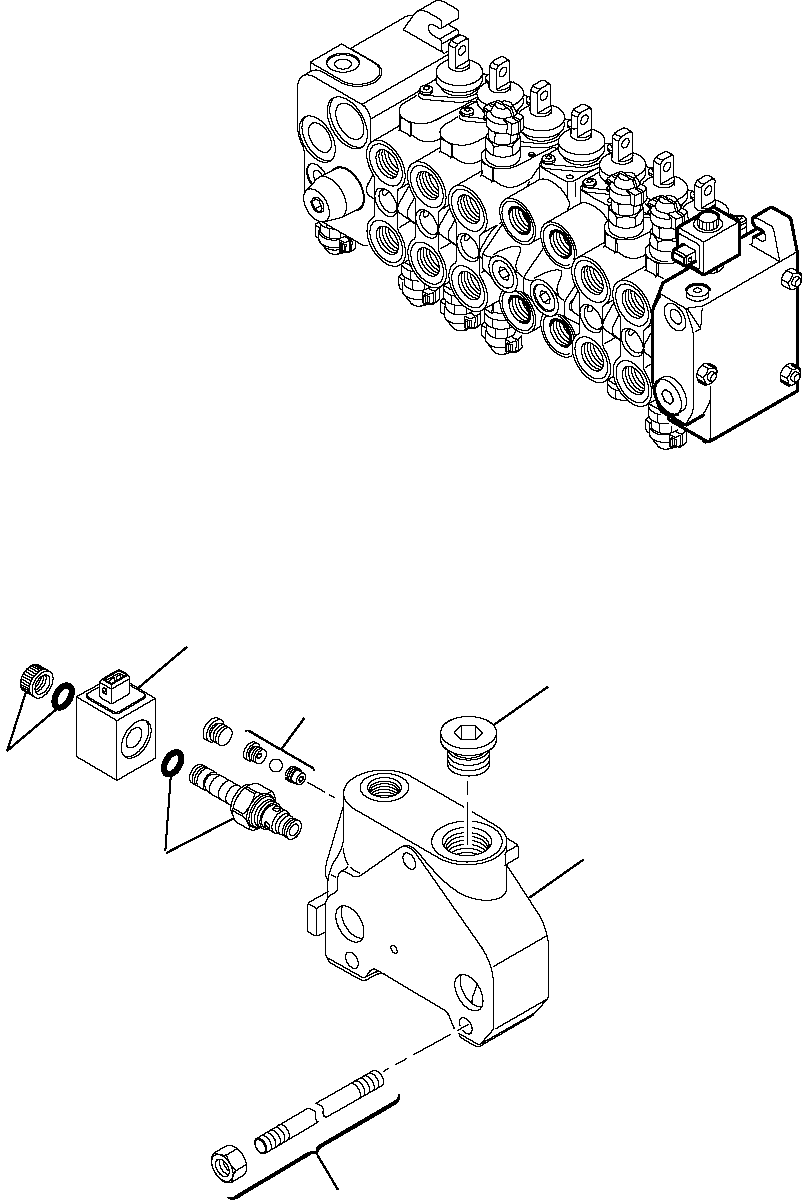 Part 6285. BACKHOE CONTROL VALVE (7-ELEMENTS) (8/8) [6285]