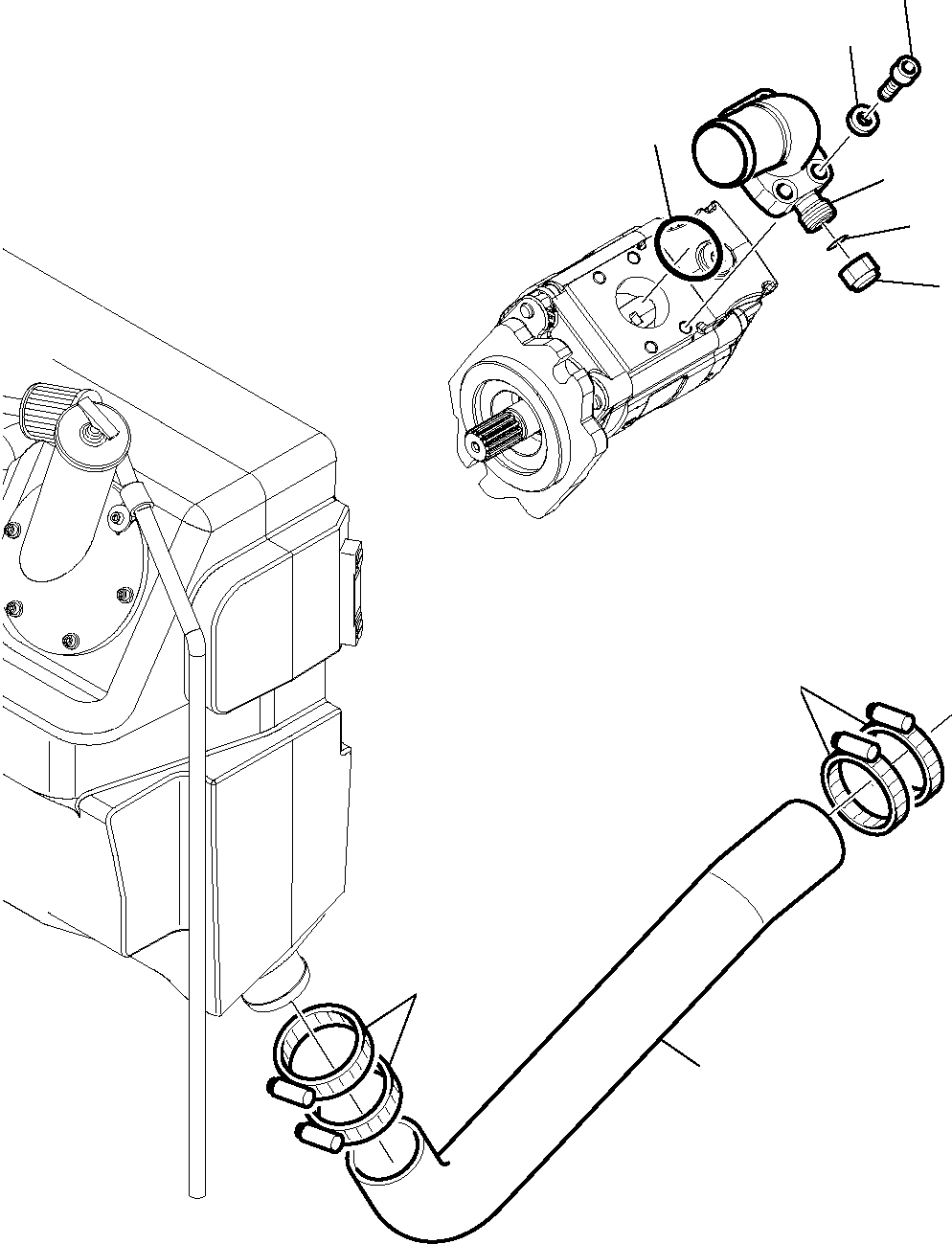 Part 6400. HYDRAULIC PIPING (SUCTION LINE) [6400]