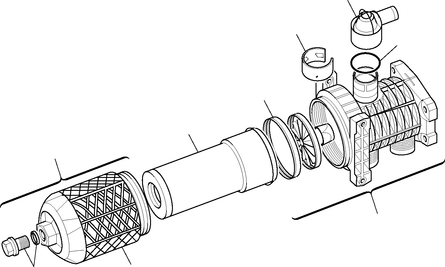 Part 6420. HYDRAULIC PIPING (RETURN LINE) (2/3) [6420]