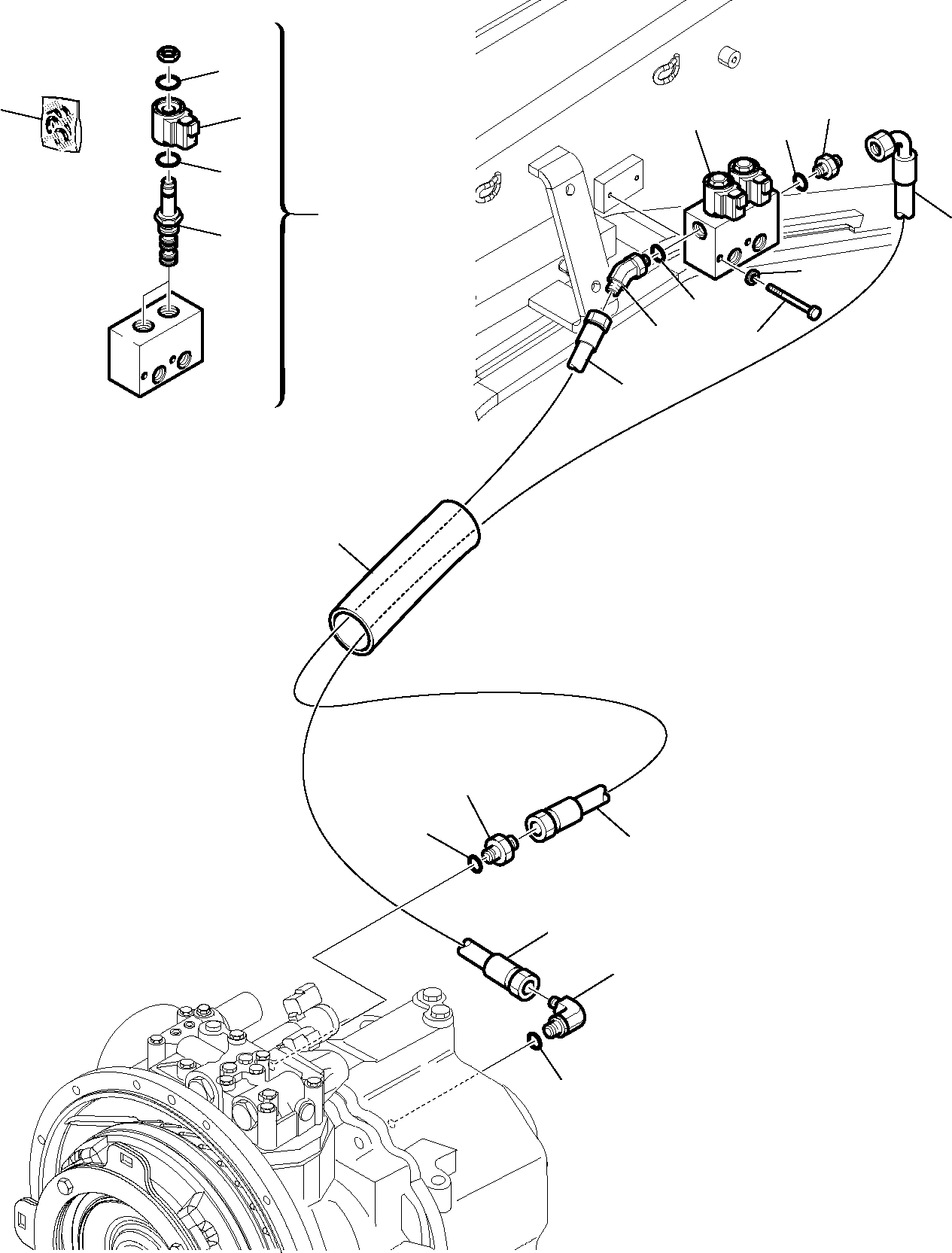 Part 6430. HYDRAULIC PIPING (SOLENOID VALVE) [6430]