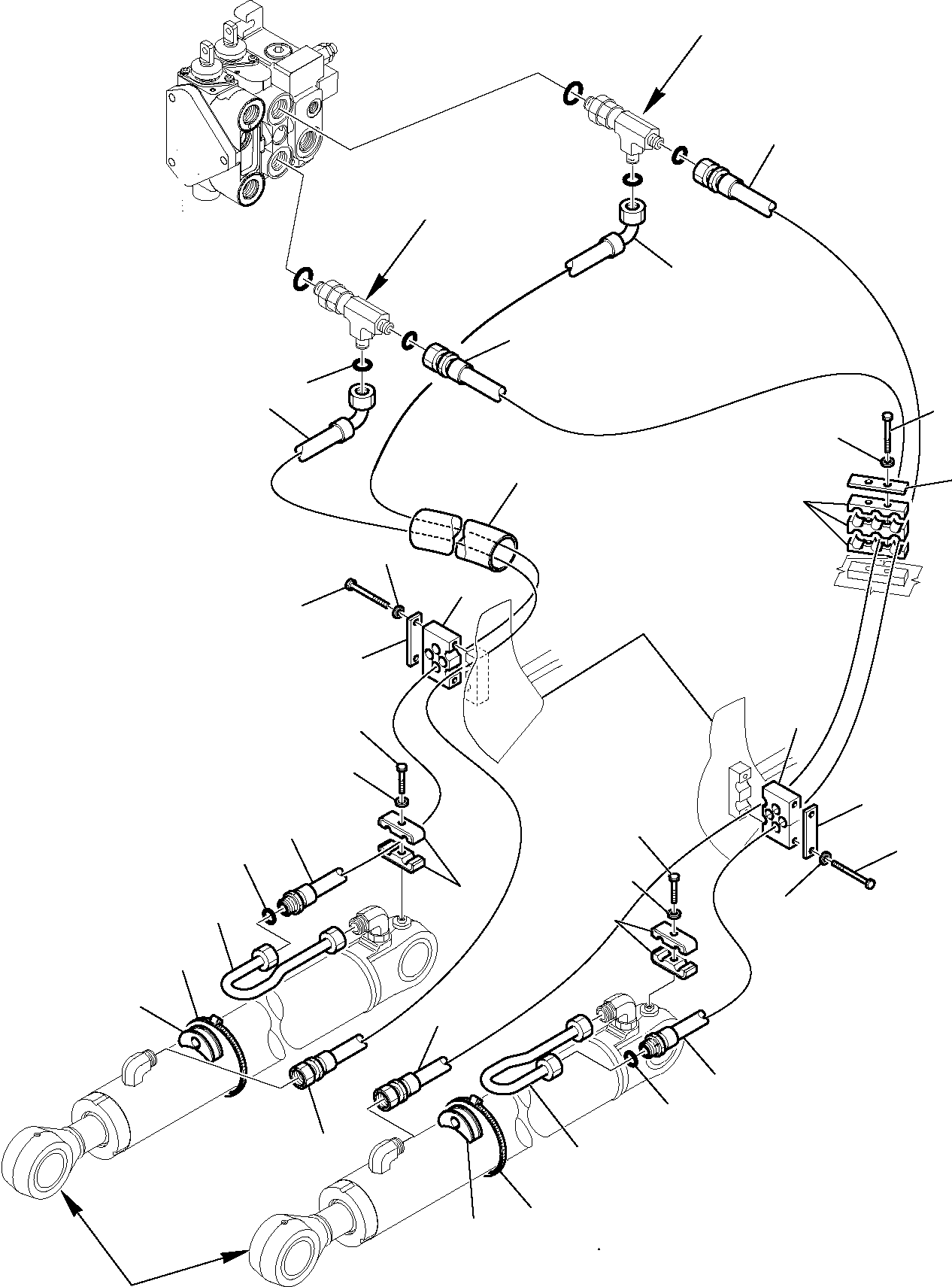 Part 6600. HYDRAULIC PIPING (BUCKET LIFTING) [6600]