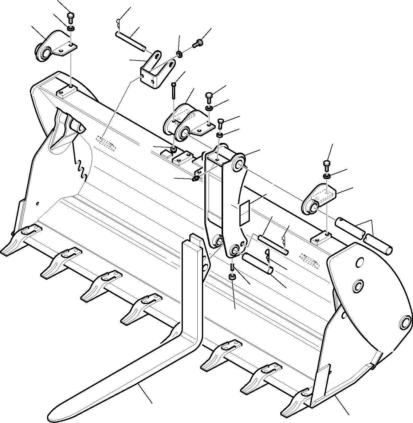 Part 7115. BUCKET 4 IN 1 (FOR QUICK COUPLING) [7115]