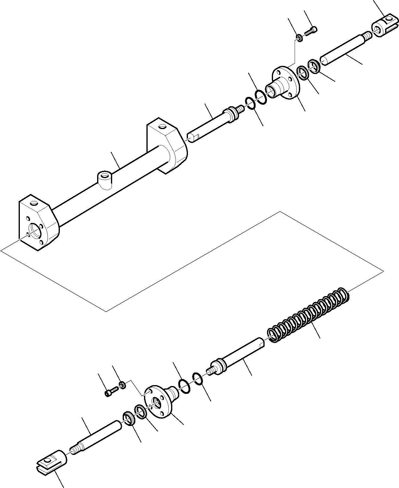 Part 7170. HYDRAULIC FAST COUPLING CYLINDER (OPTIONAL) [7170]