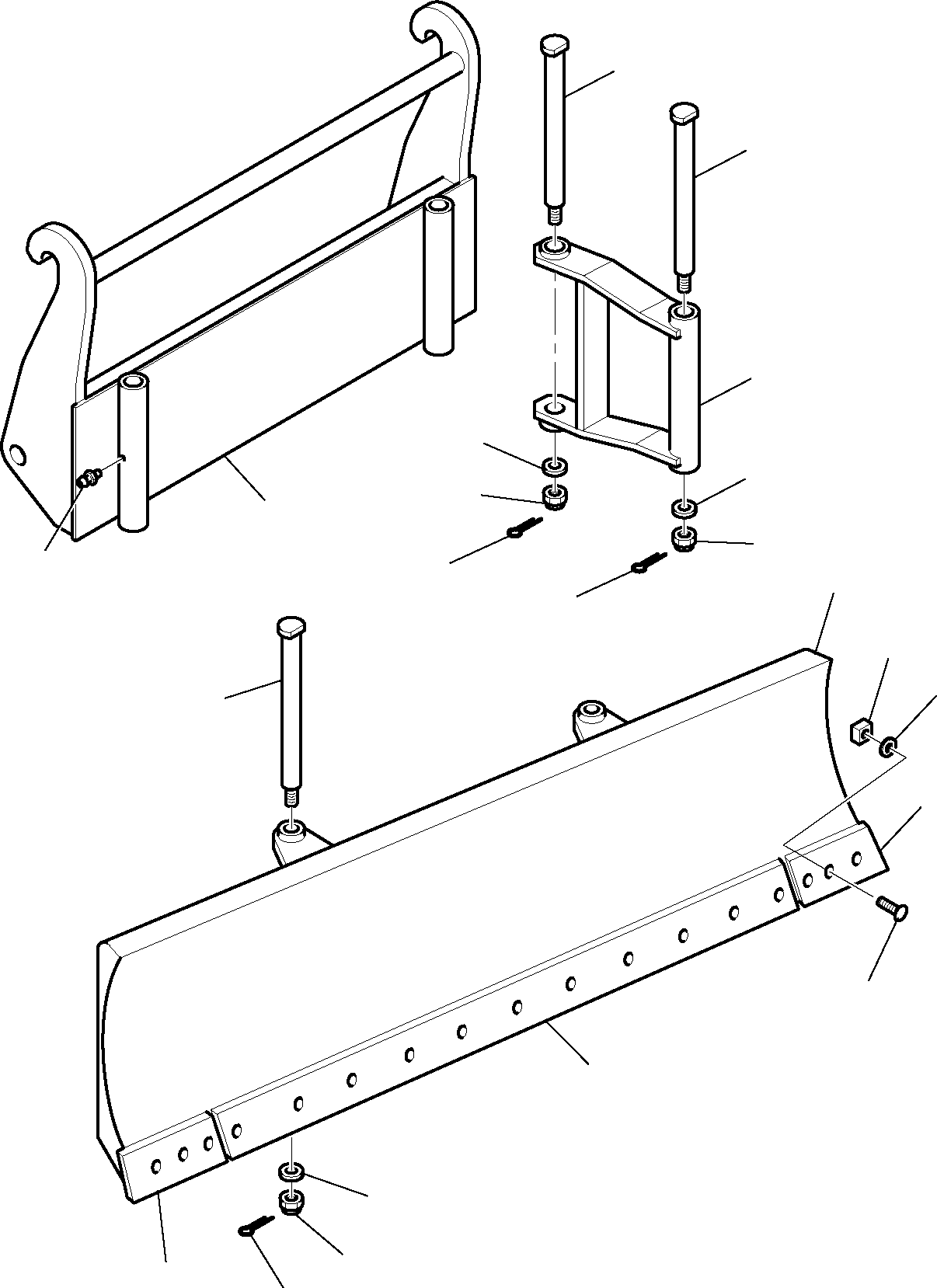 Part 7191. BLADE (WITH MECHANICAL QUICK COUPLING) (1/2) [7191]