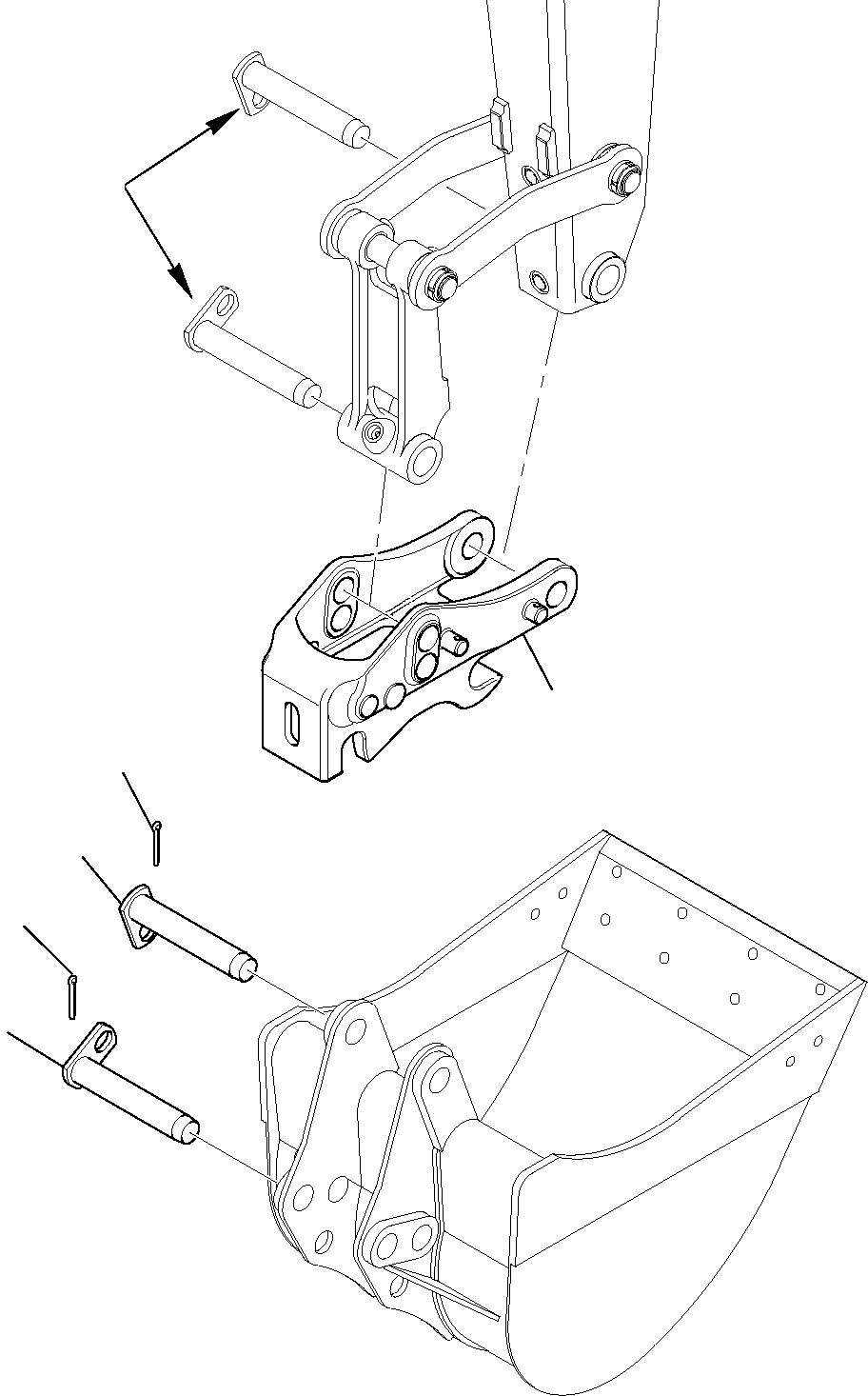 Part 7530. BACKHOE QUICK COUPLING (1/2) [7530]