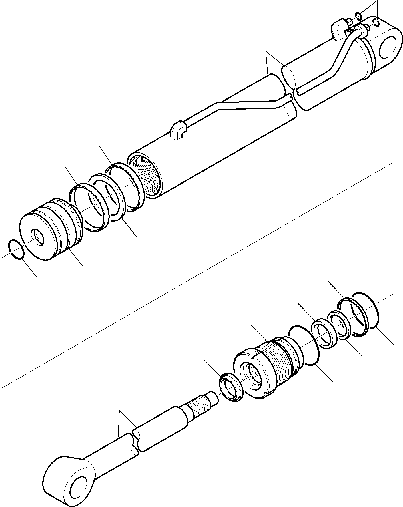 Part 7620. TELESCOPIC ARM CYLINDER [7620]