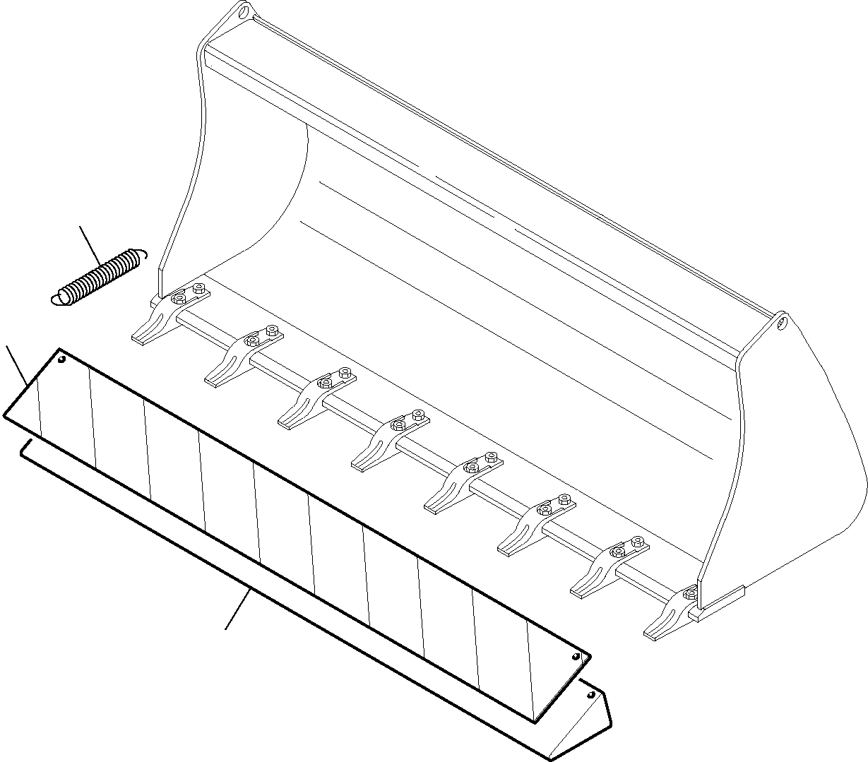 Part 9500. EQUIPMENT (FOR ROAD CIRCULATION) (FOR BUCKET L=2180 mm) (1/2) [9500]