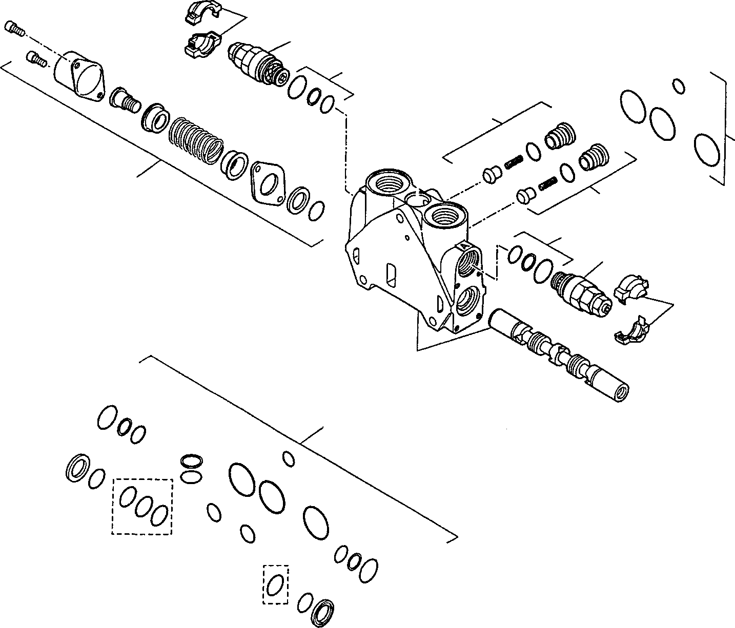 Part 9. SHOVEL CONTROL VALVE (4/4) [6205]