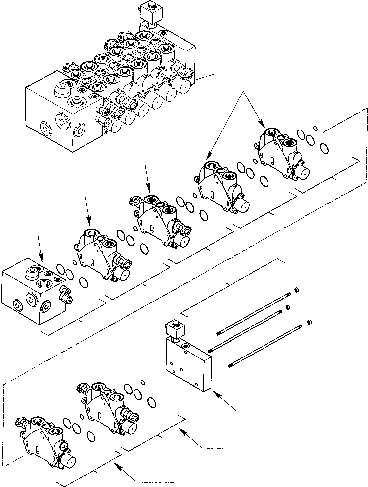 Part 17. BACKHOE CONTROL VALVE (1/8) [6250]