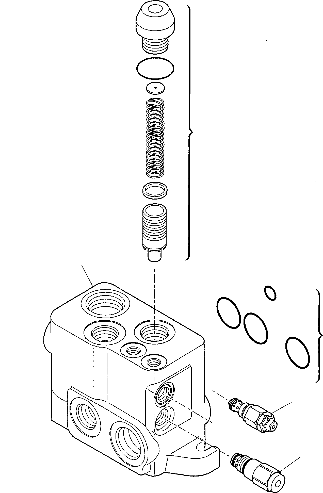 Part 20. BACKHOE CONTROL VALVE (2/8) [6253]