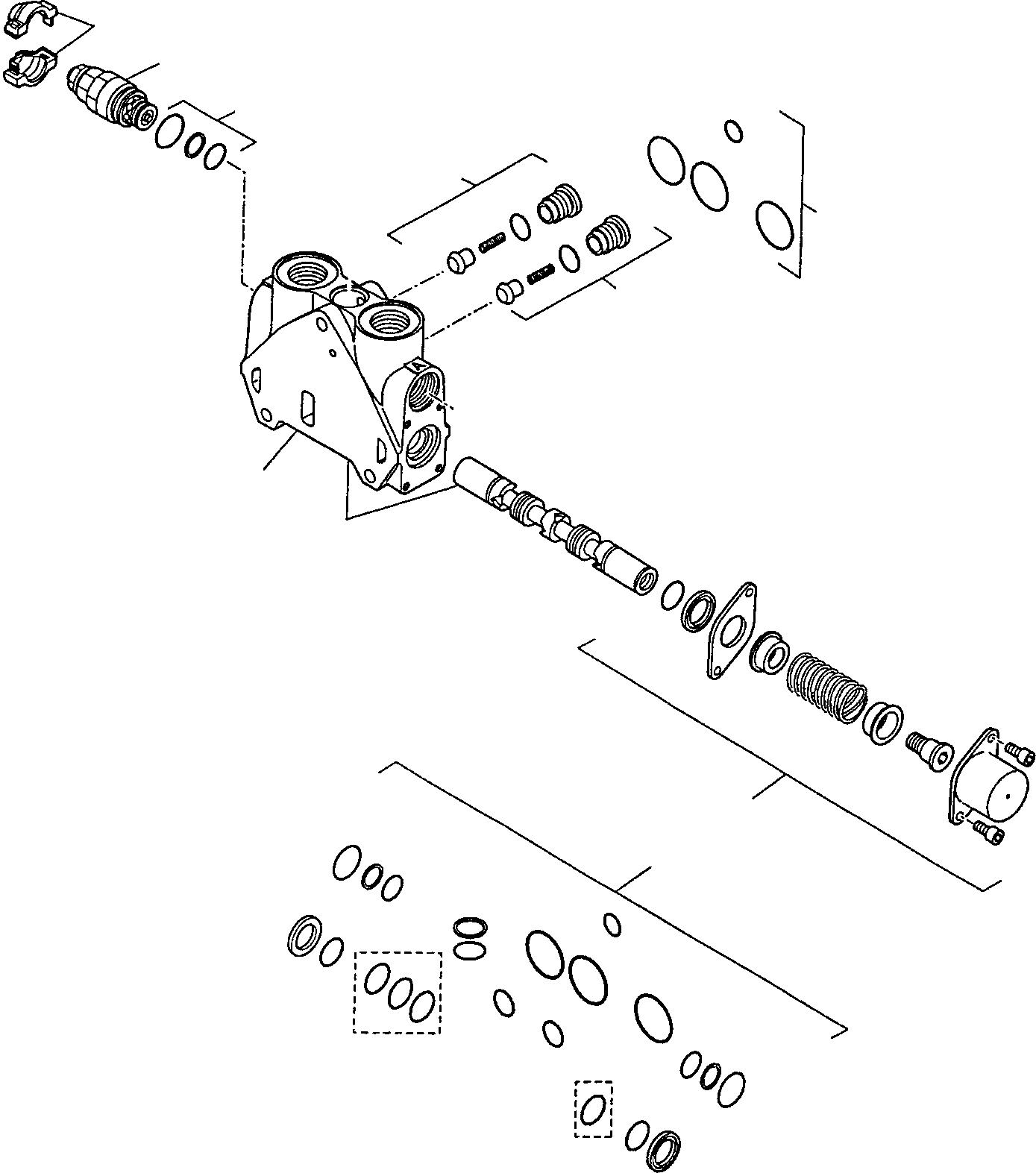 Part 24. BACKHOE CONTROL VALVE (6/8) [6257]