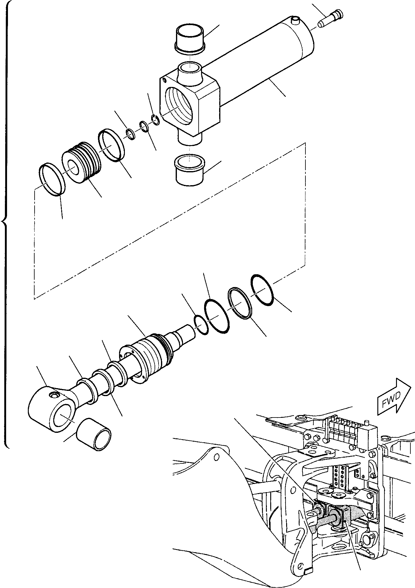 Part 12. BOOM SWING CYLINDER [7120]