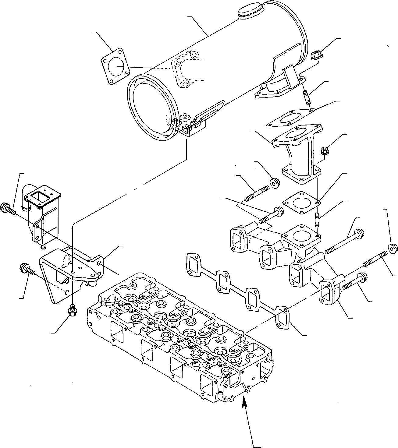 Part 3. EXHAUST MANIFOLD AND SILENCER [0121]