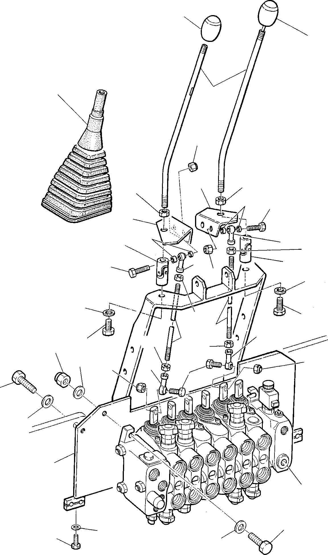 Part 7. BACKHOE CONTROL LEVERS [4400]