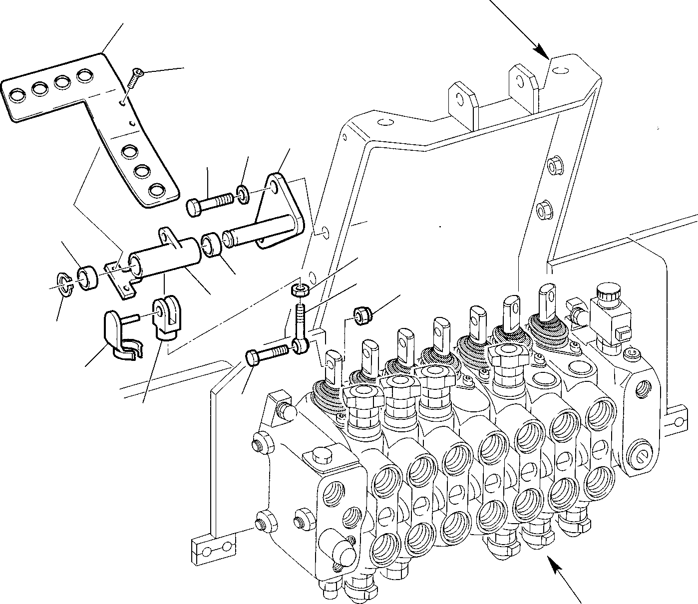 Part 11. BACKHOE CONTROL PEDAL (LEFT SIDE) [4500]