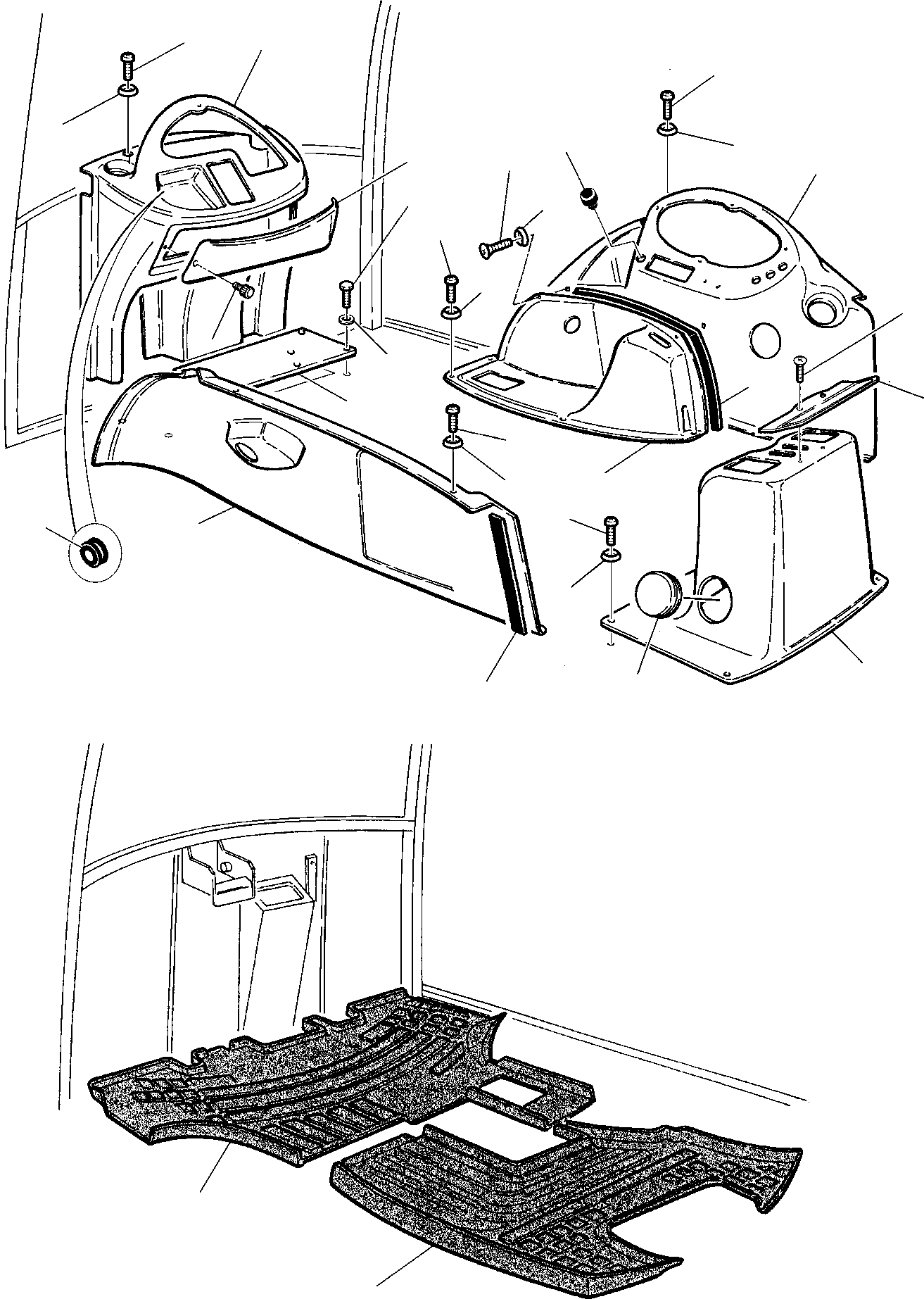 Part 5. DASHBOARD, FLOOR MAT (CABIN) [5100]