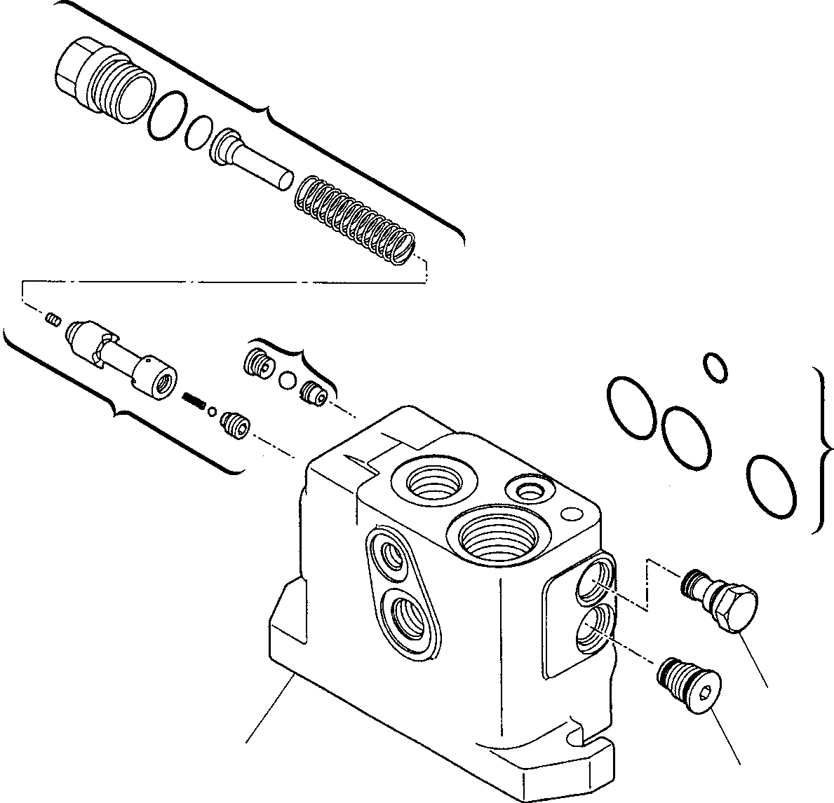 Part 14. SHOVEL CONTROL VALVE (FOR BUCKET 4 IN 1) (2/5) [6265]