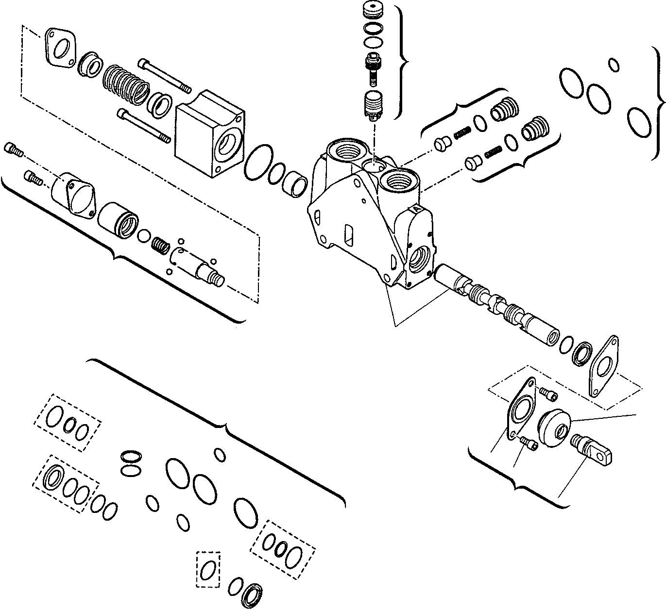 Part 15. SHOVEL CONTROL VALVE (FOR BUCKET 4 IN 1) (3/5) [6270]