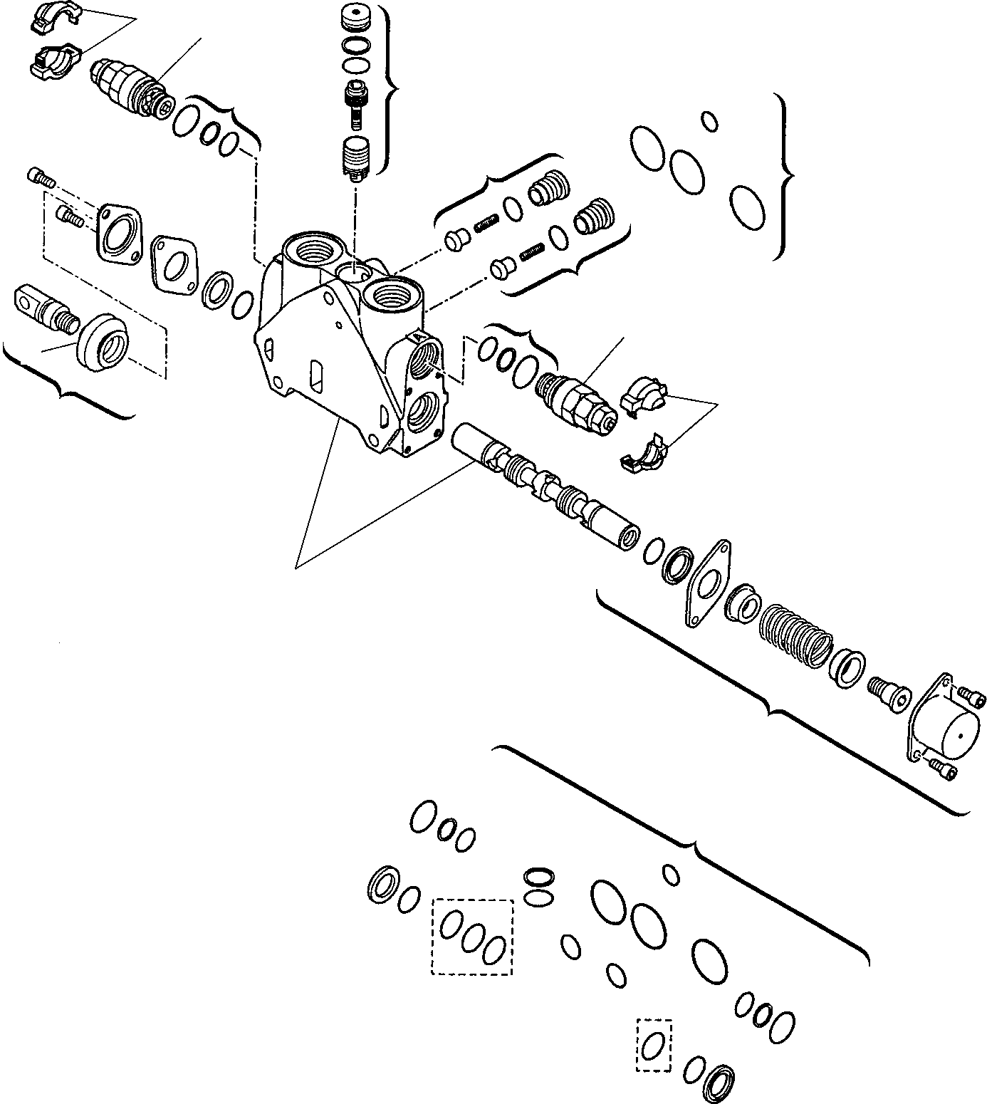 Part 21. BACKHOE CONTROL VALVE (3/8) [6300]