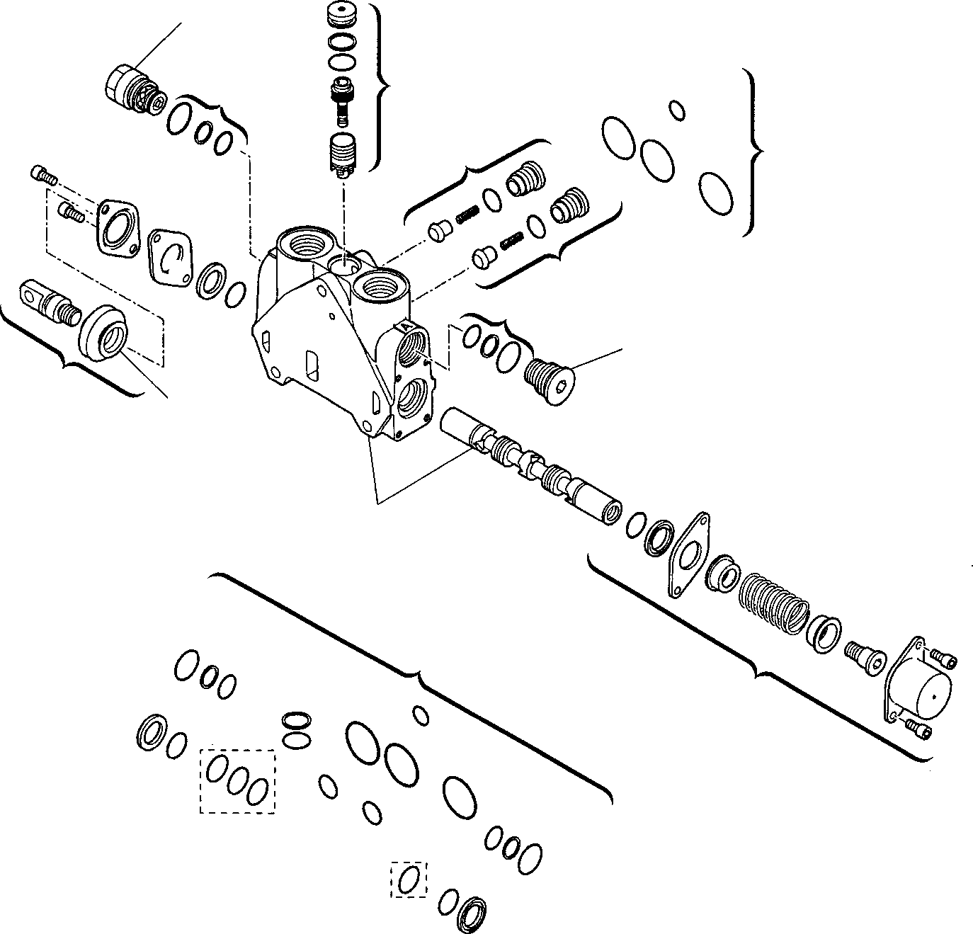 Part 30. BACKHOE CONTROL VALVE (TELESCOPIC) [6365]