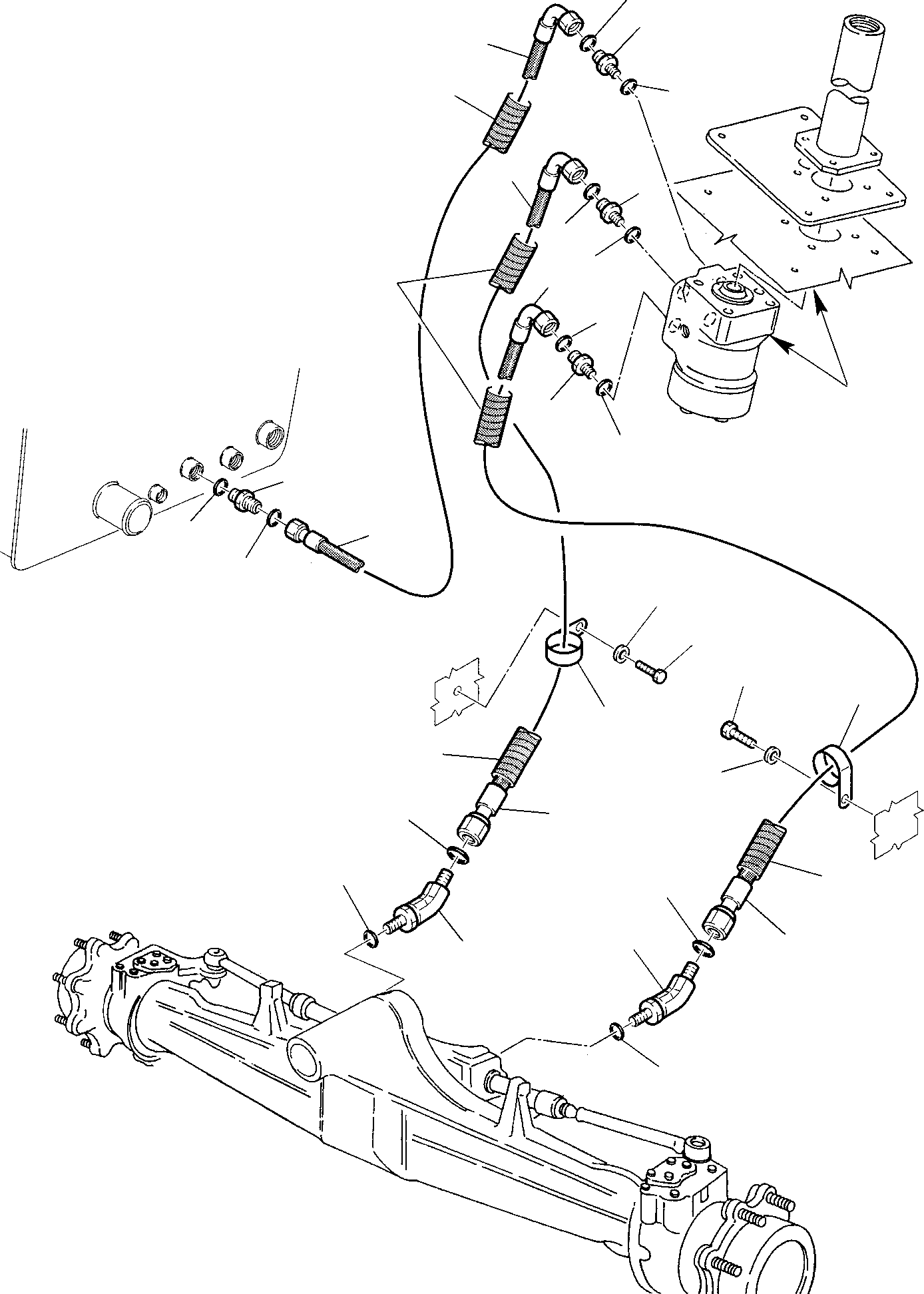 Part 39. HYDRAULIC PIPING (STEERING LINE) (2/2) [6560]