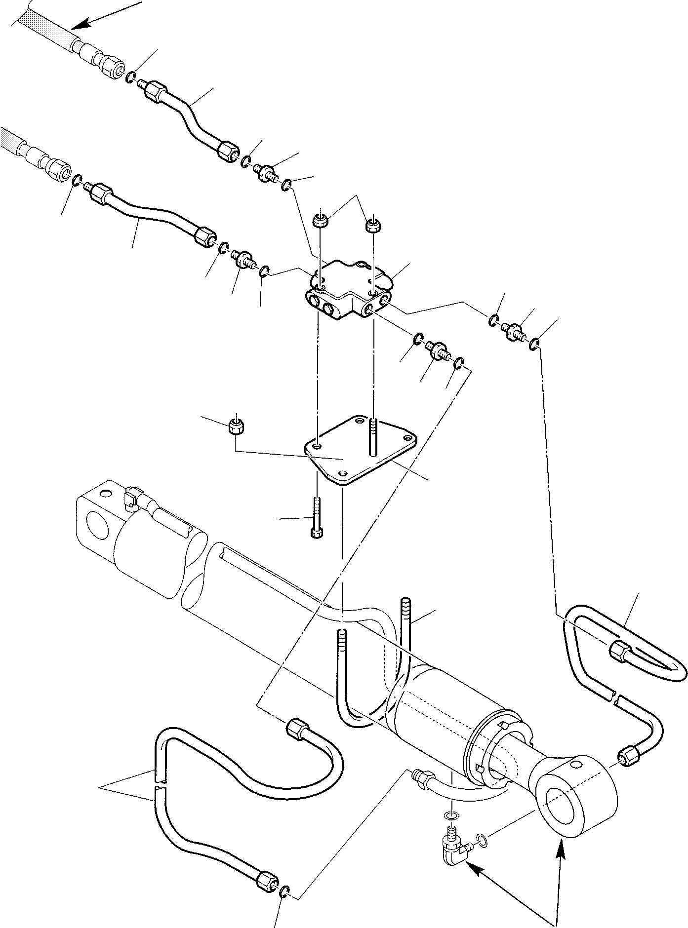 Part 57. HYDRAULIC PIPING (BOOM CYLINDER LINE) (SAFETY VALVE) [6725]