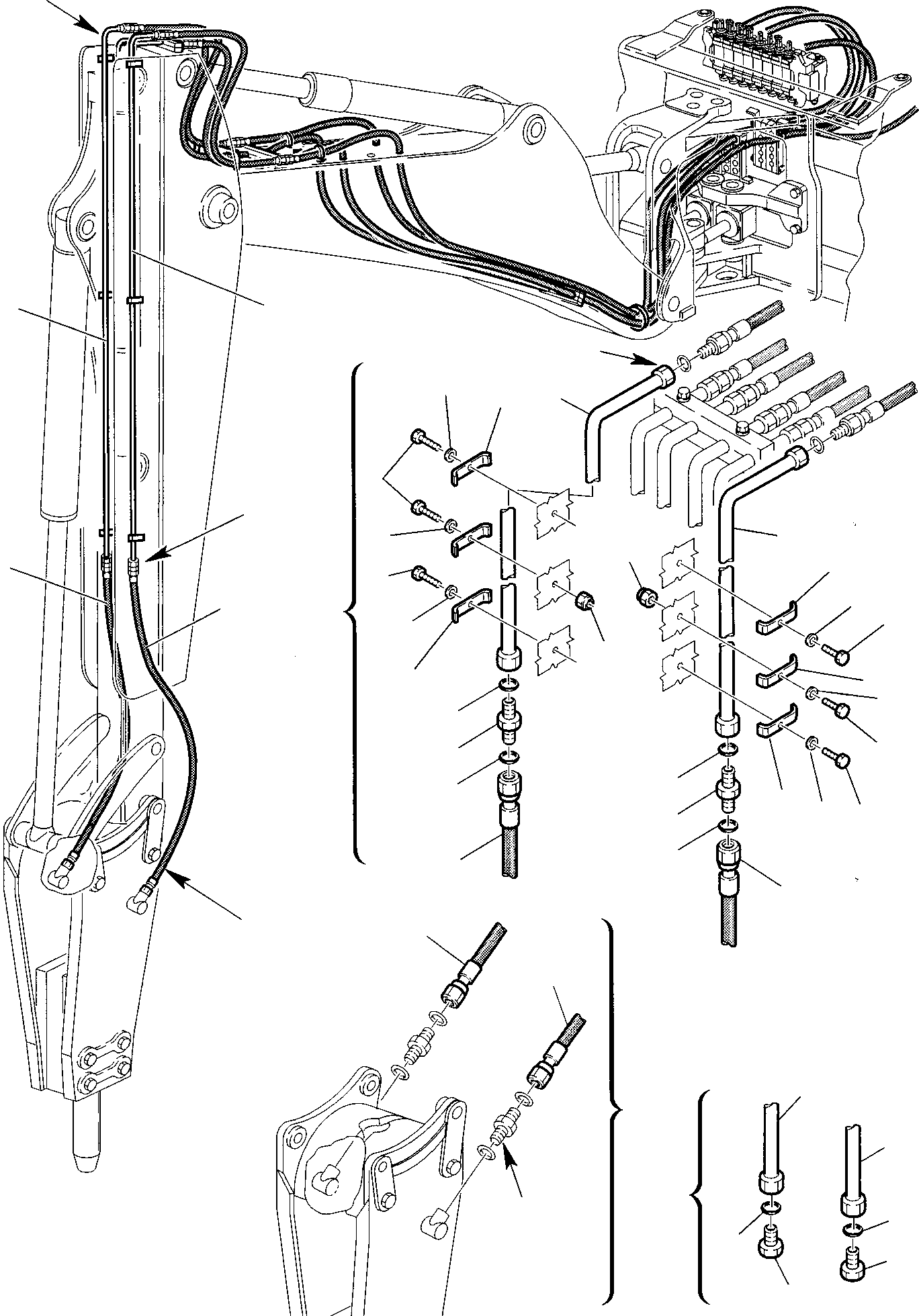 Part 72. HAMMER HYDRAULIC PIPING WITH JIG ARM (2/2) [6870]