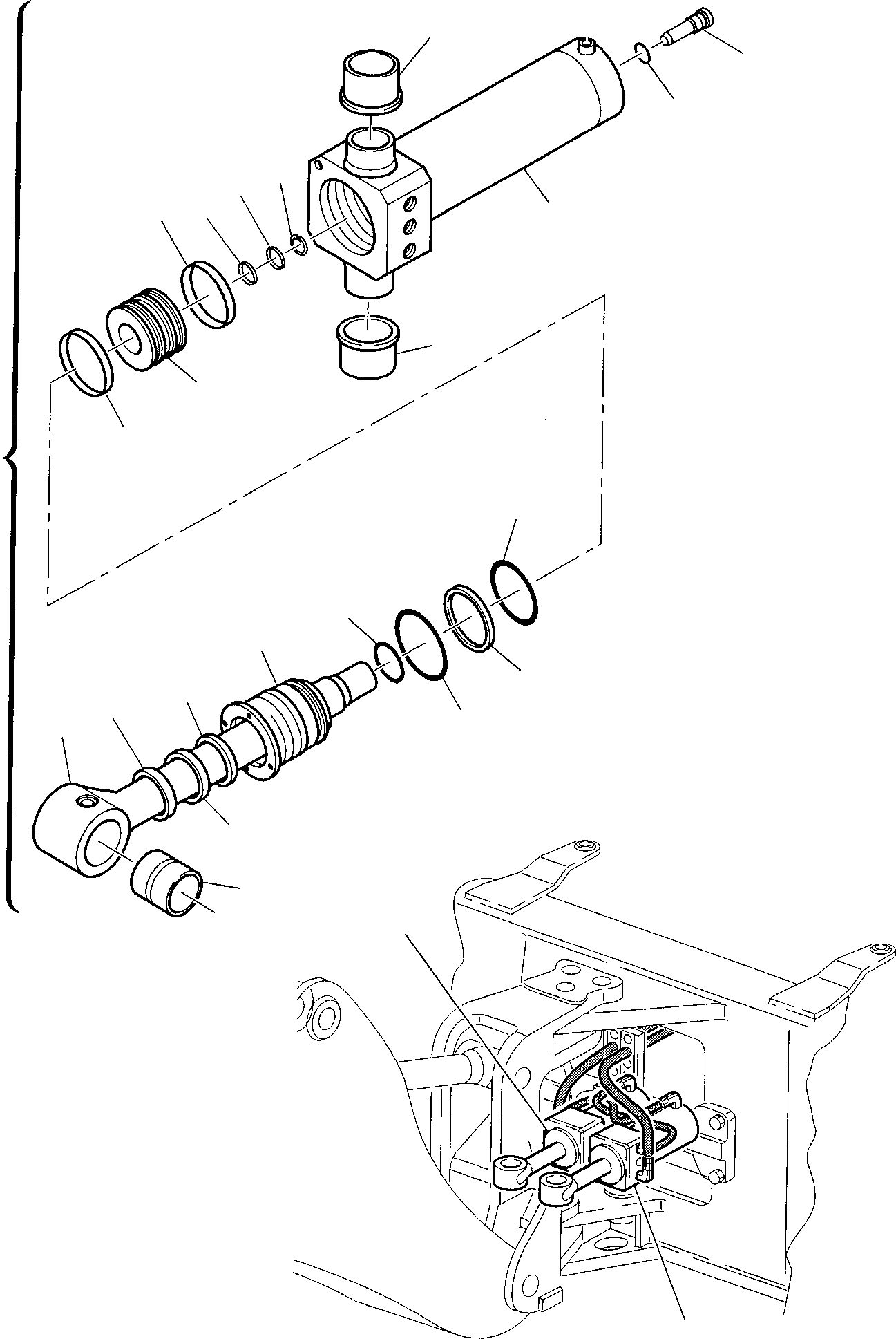 Part 19. BOOM SWING CYLINDER [7130]