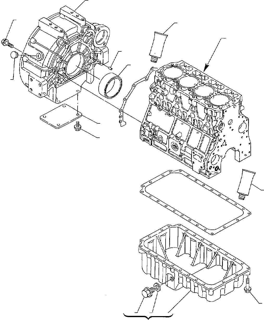 Part 6. FLYWHEEL HOUSING & OIL SUMP [0221]