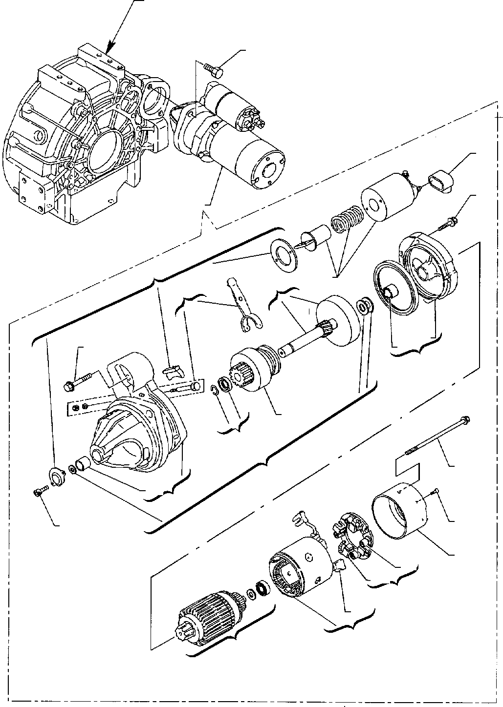 Part 21. STARTING MOTOR [0611]