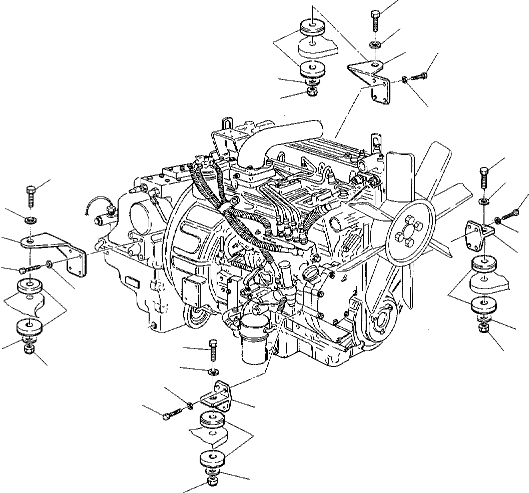 Part 1. ENGINE MOUNTING PART [1000]