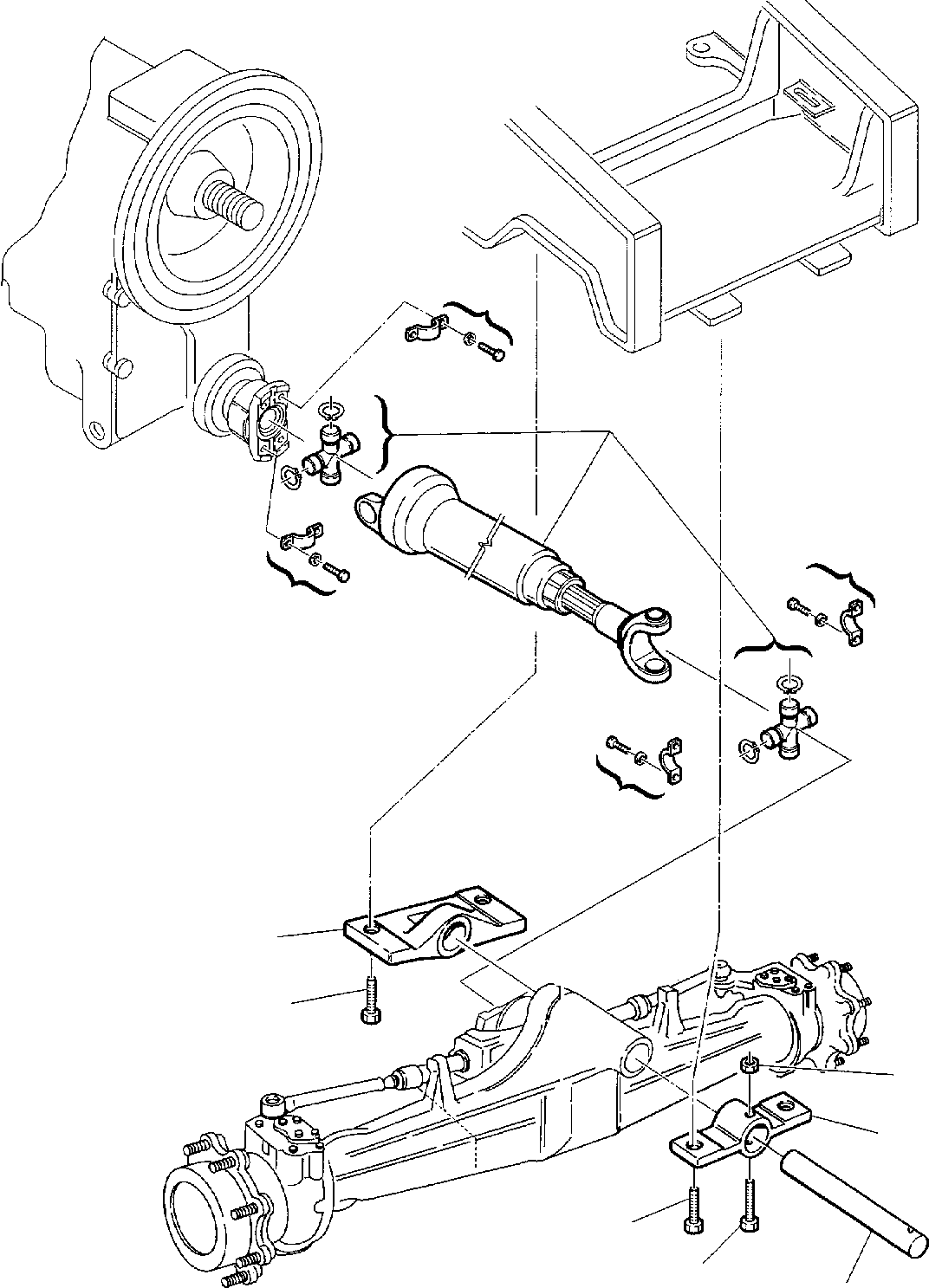 Part 3. FRONT PROPELLER SHAFT AND FRONT AXLE FIXING (4WD) [3200]