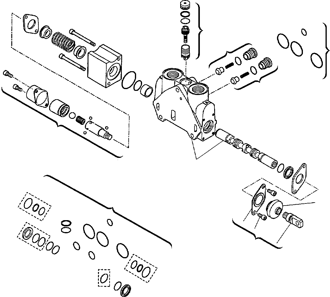 Part 15. SHOVEL CONTROL VALVE (FOR BUCKET 4 IN 1) (3/5) [6270]