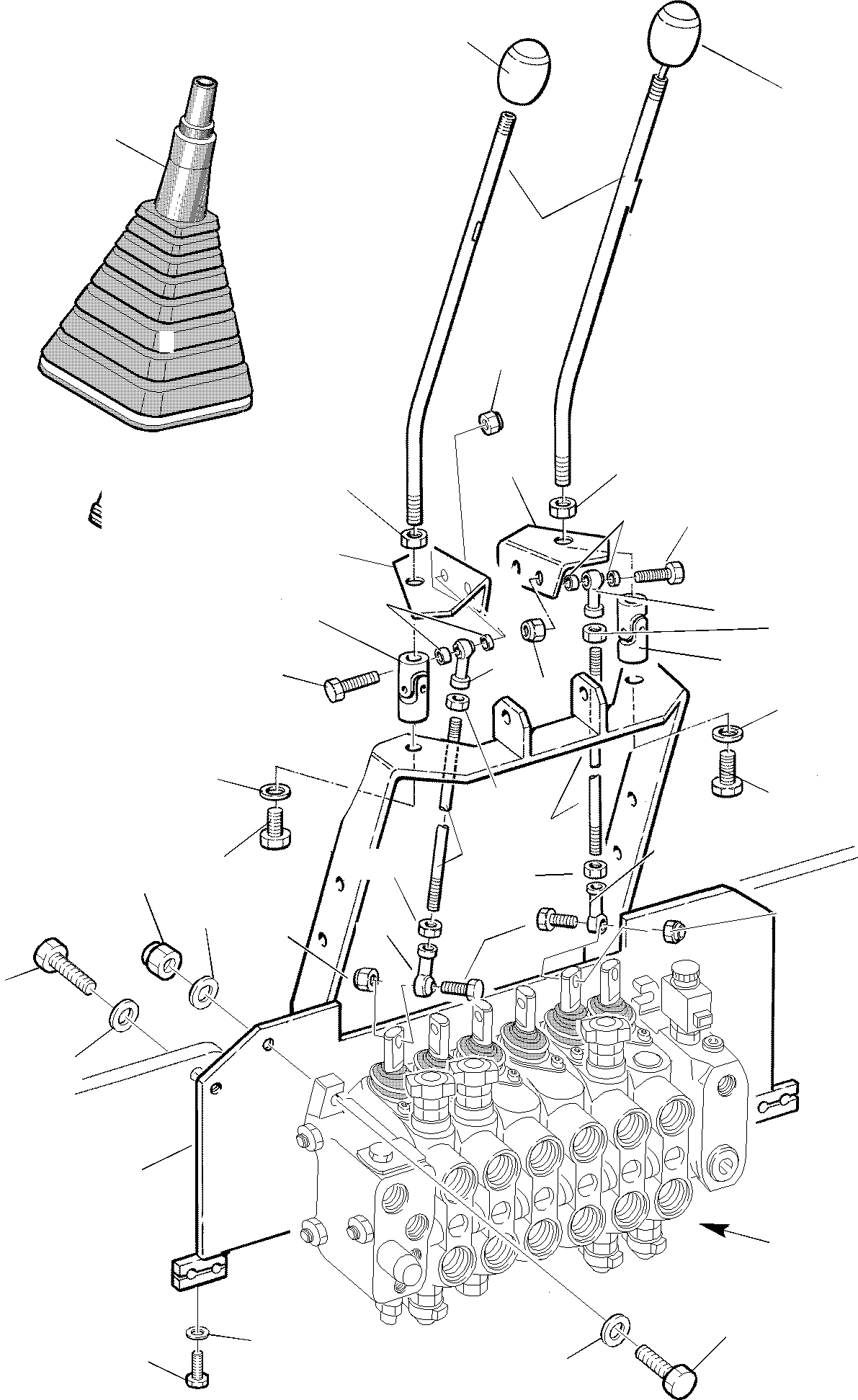 Part 7. BACKHOE CONTROL LEVERS [4400]