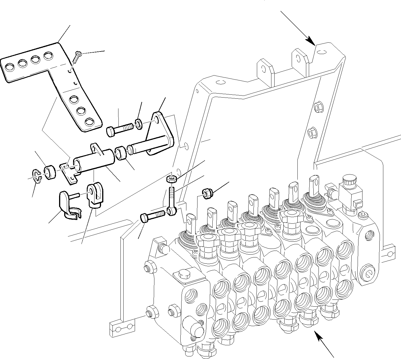 Part 11. BACKHOE CONTROL PEDAL (LEFT SIDE) [4500]