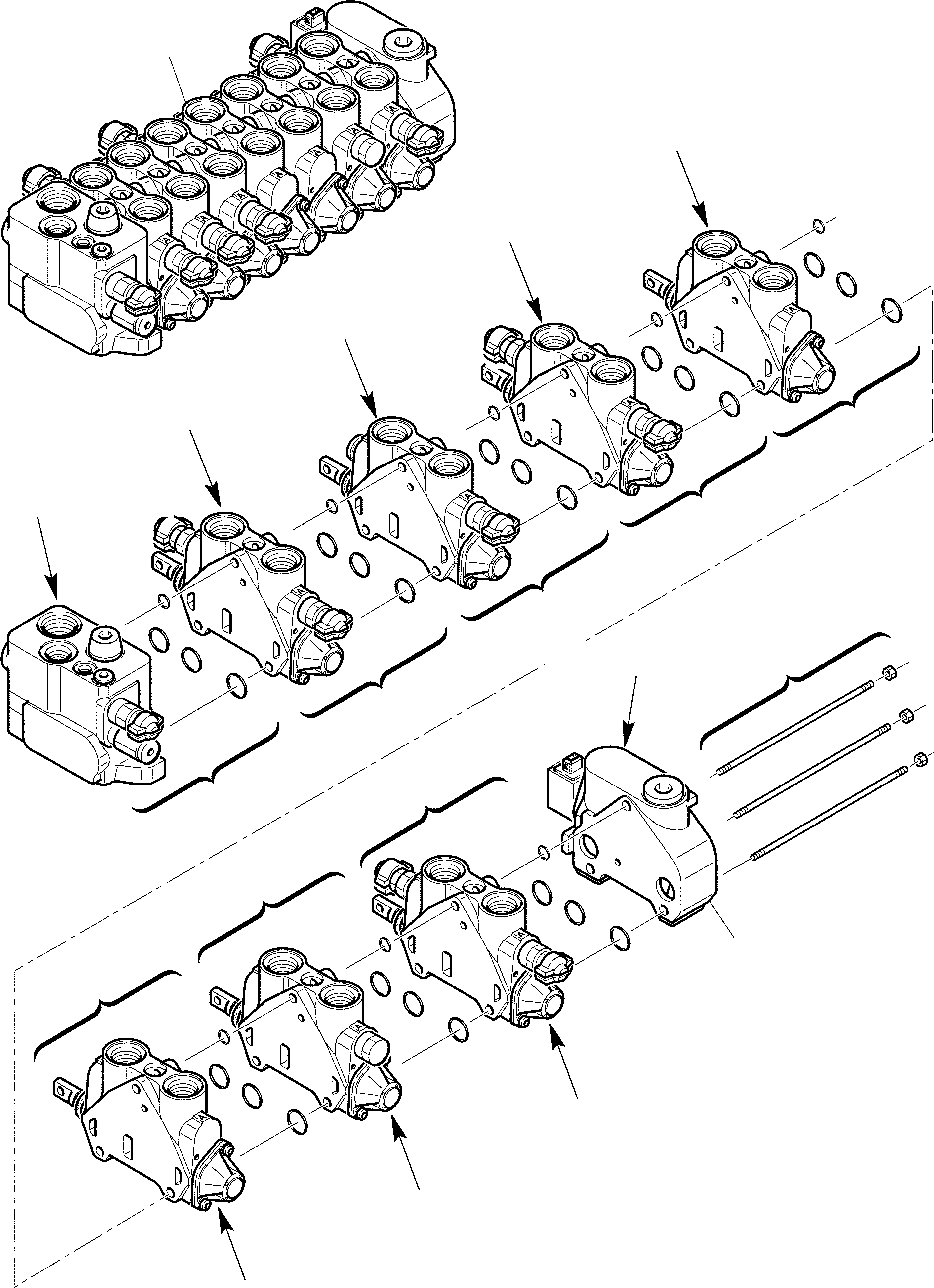 Part 39. CONTROL VALVE (7 SECTIONS) (FOR DEPORTABLE) (1/2) [6382]