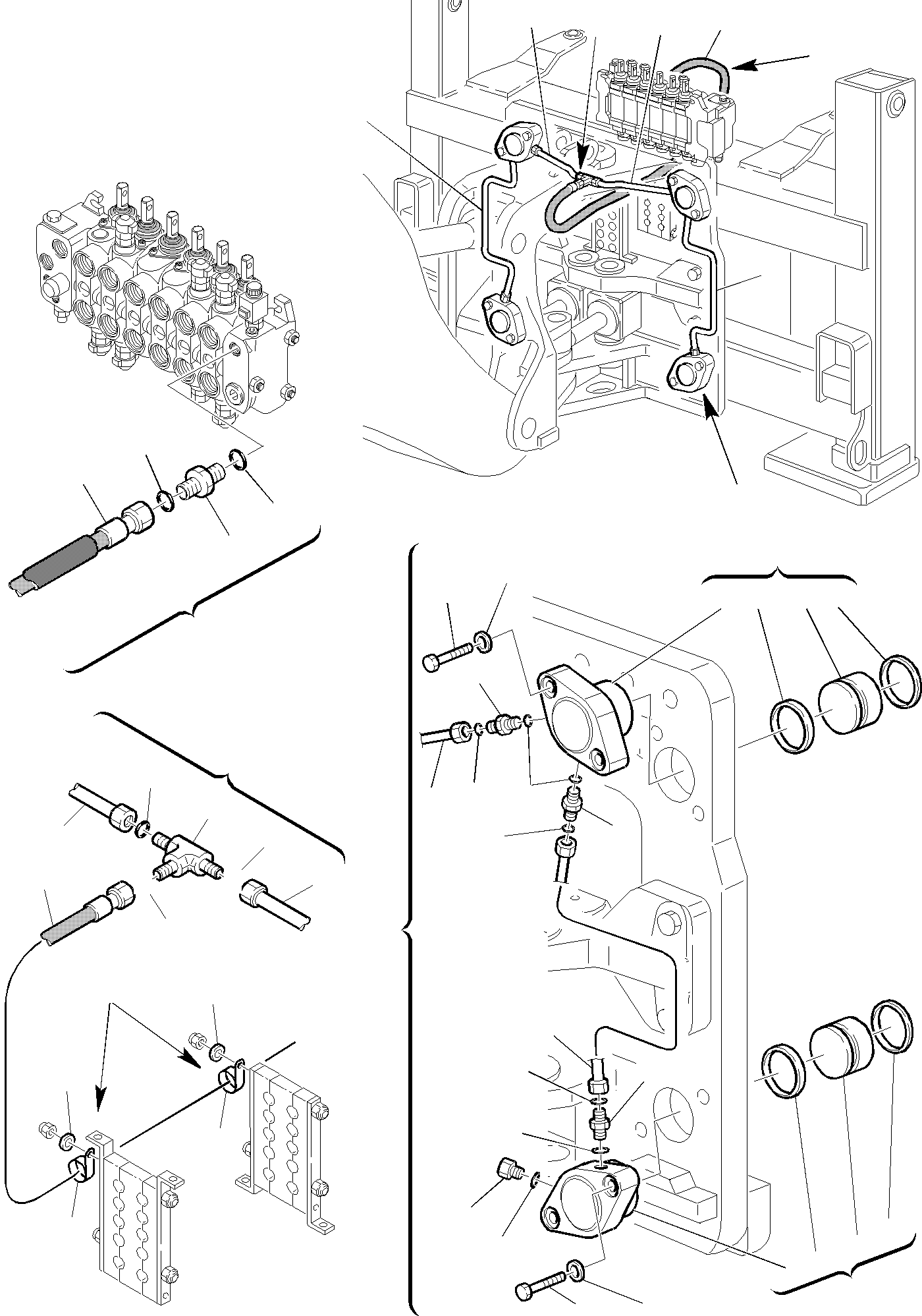 Part 68. HYDRAULIC PIPING (LOCKER CYLINDER LINE) [6710]