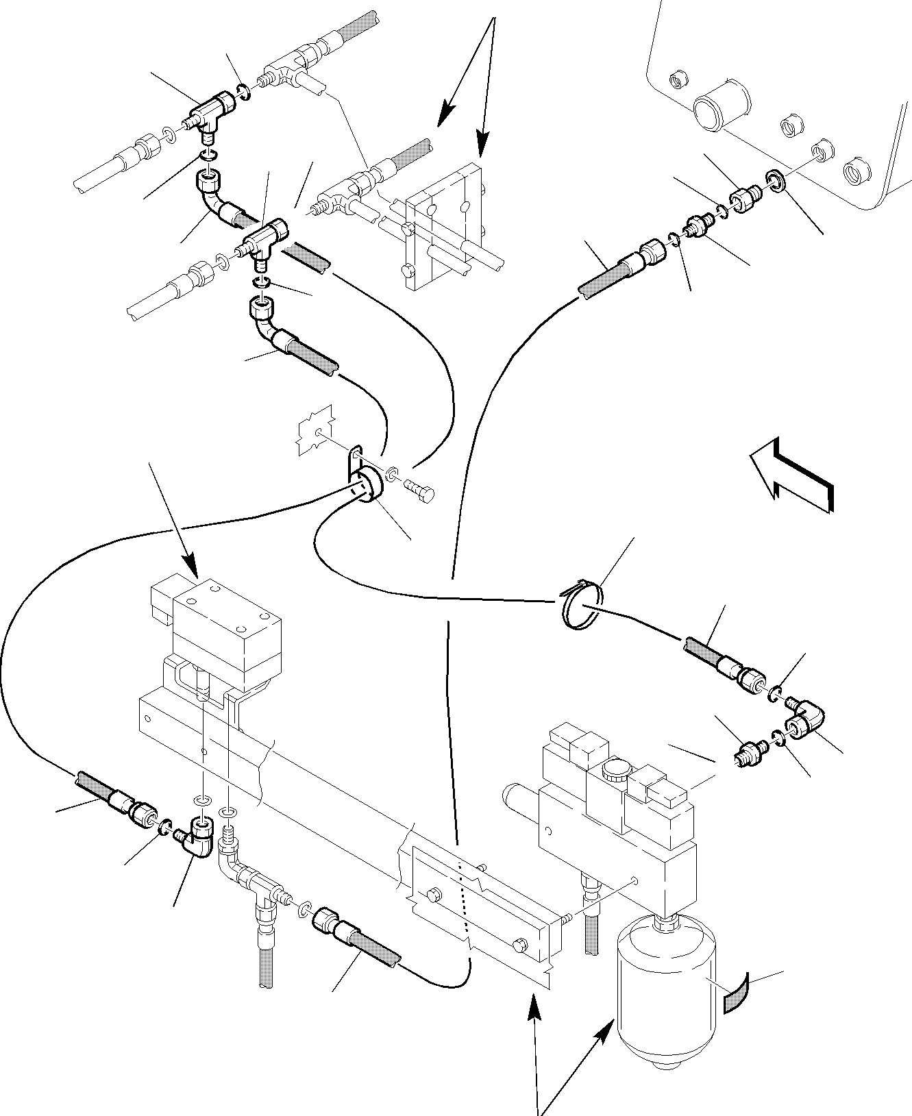 Part 99. HYDRAULIC PIPING (RIDE CONTROL) (5/5) (OPTIONAL) [6910]